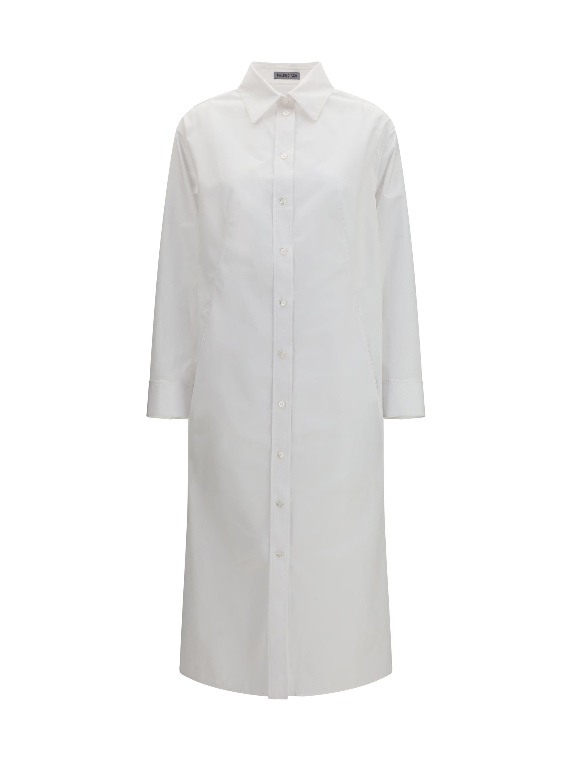 Balenciaga Women Long Shirt Dress BALENCIAGA