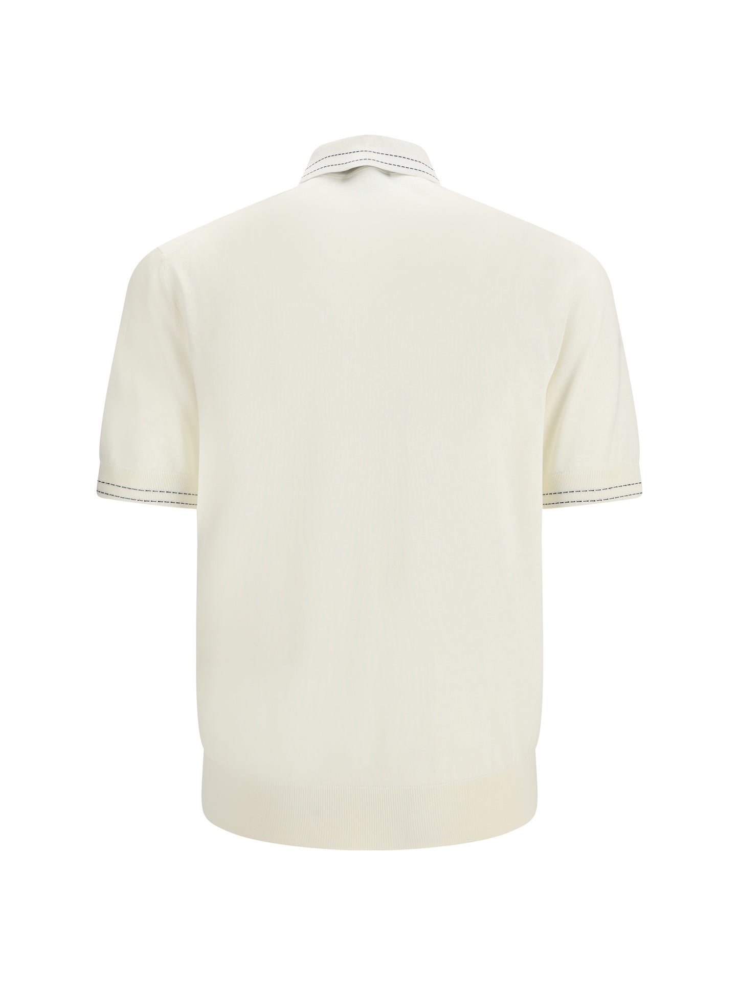 Dolce & Gabbana Men Silk Polo Shirt With Polo Collar And Short Sleeves DOLCE & GABBANA