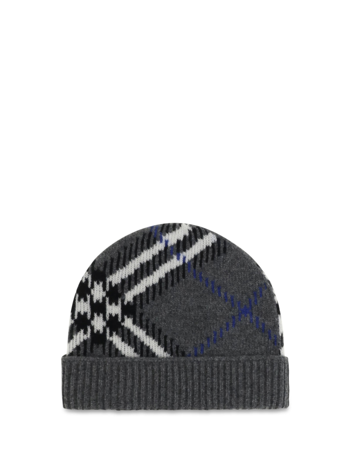 Burberry Women Checked Cashmere-Blend Beanie BURBERRY