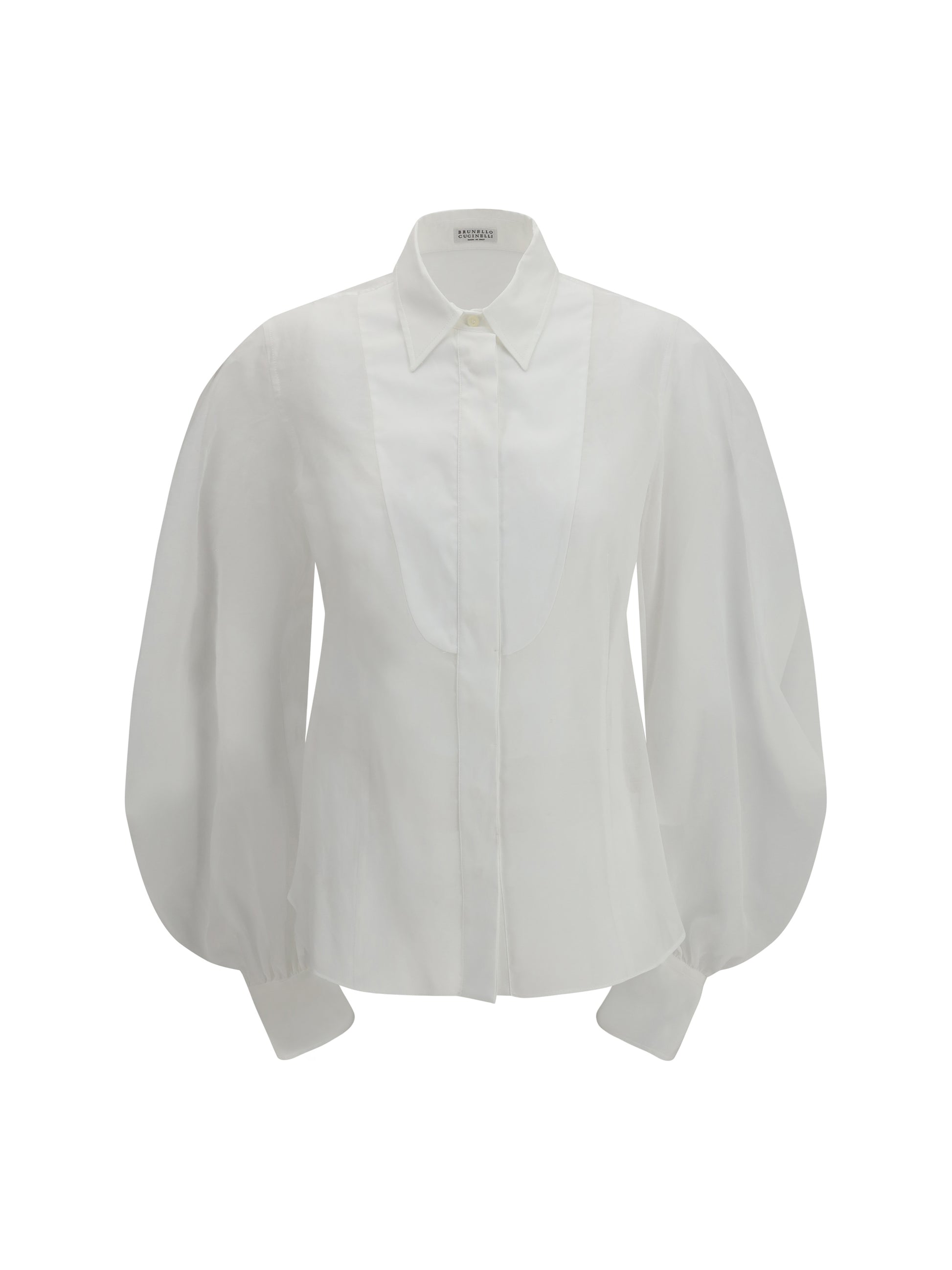 Brunello Cucinelli Women Lantern Sleeve Blouse BRUNELLO CUCINELLI