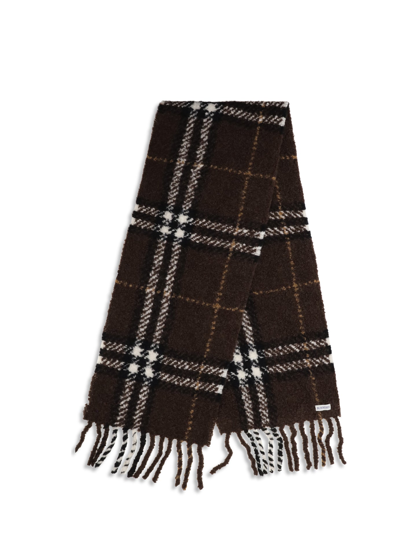 Burberry Women Alpaca And Wool-Blend Scarf BURBERRY