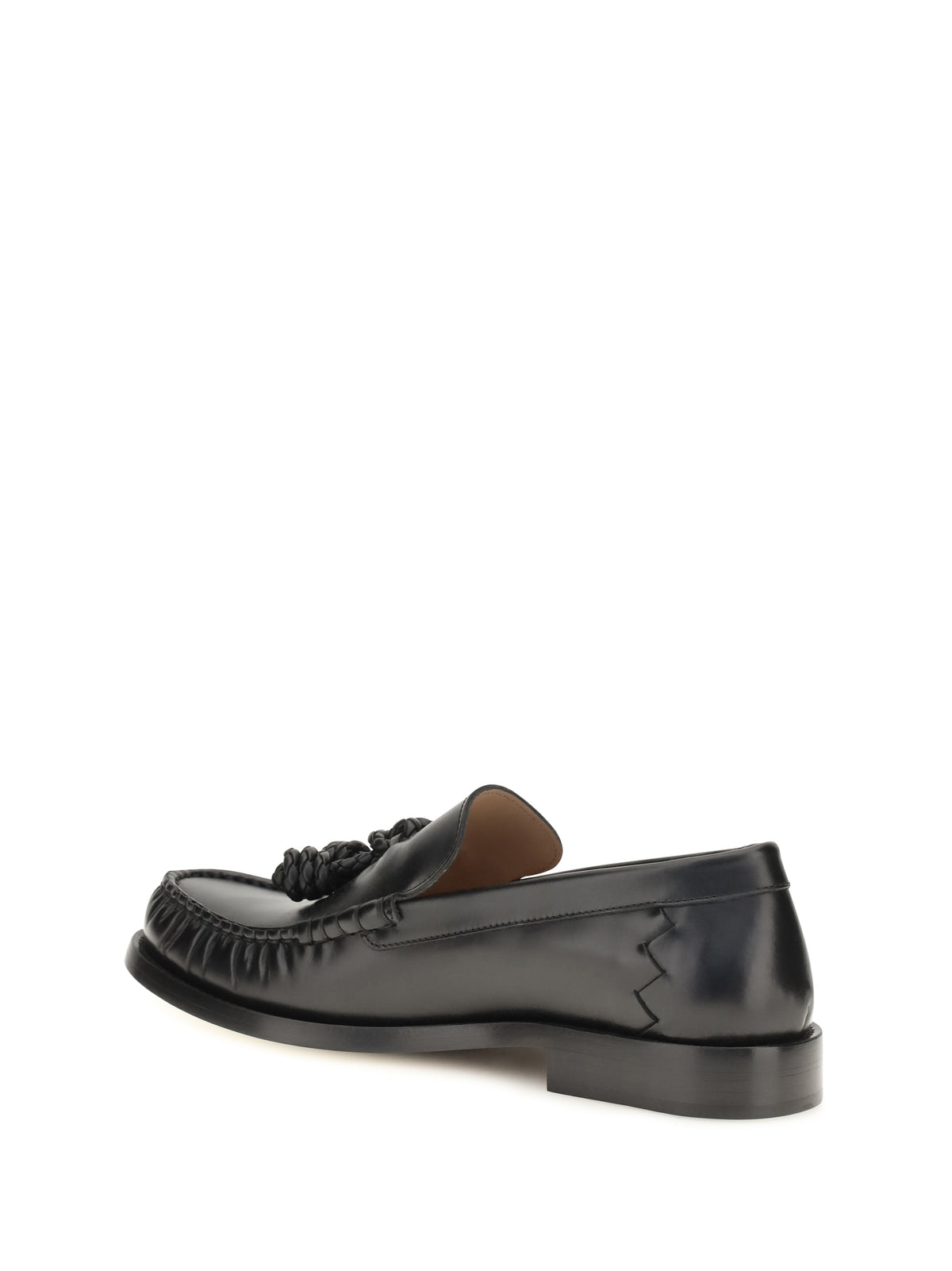 Bottega Veneta Men Ugo Leather Loafers BOTTEGA VENETA