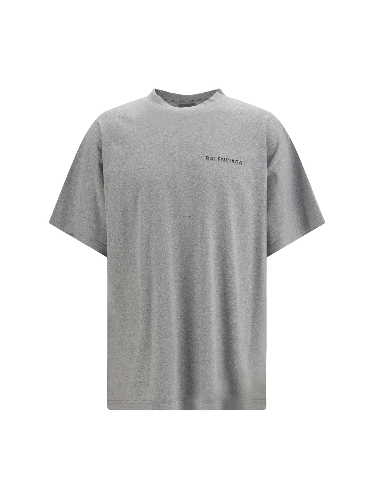 Balenciaga Men Cotton Logo T-Shirt BALENCIAGA