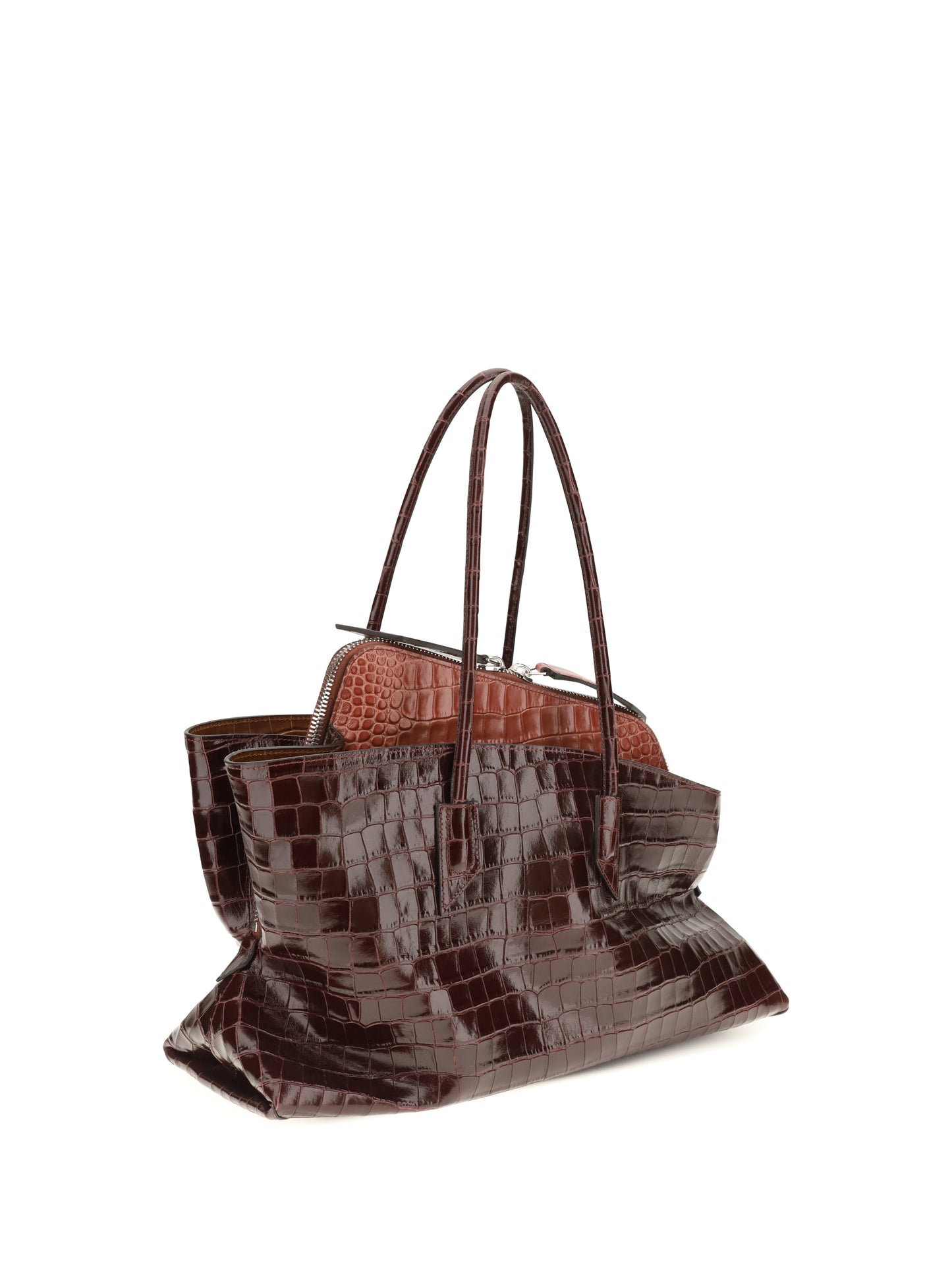 The Attico Women La Passeggiata Medium Shoulder Bag THE ATTICO