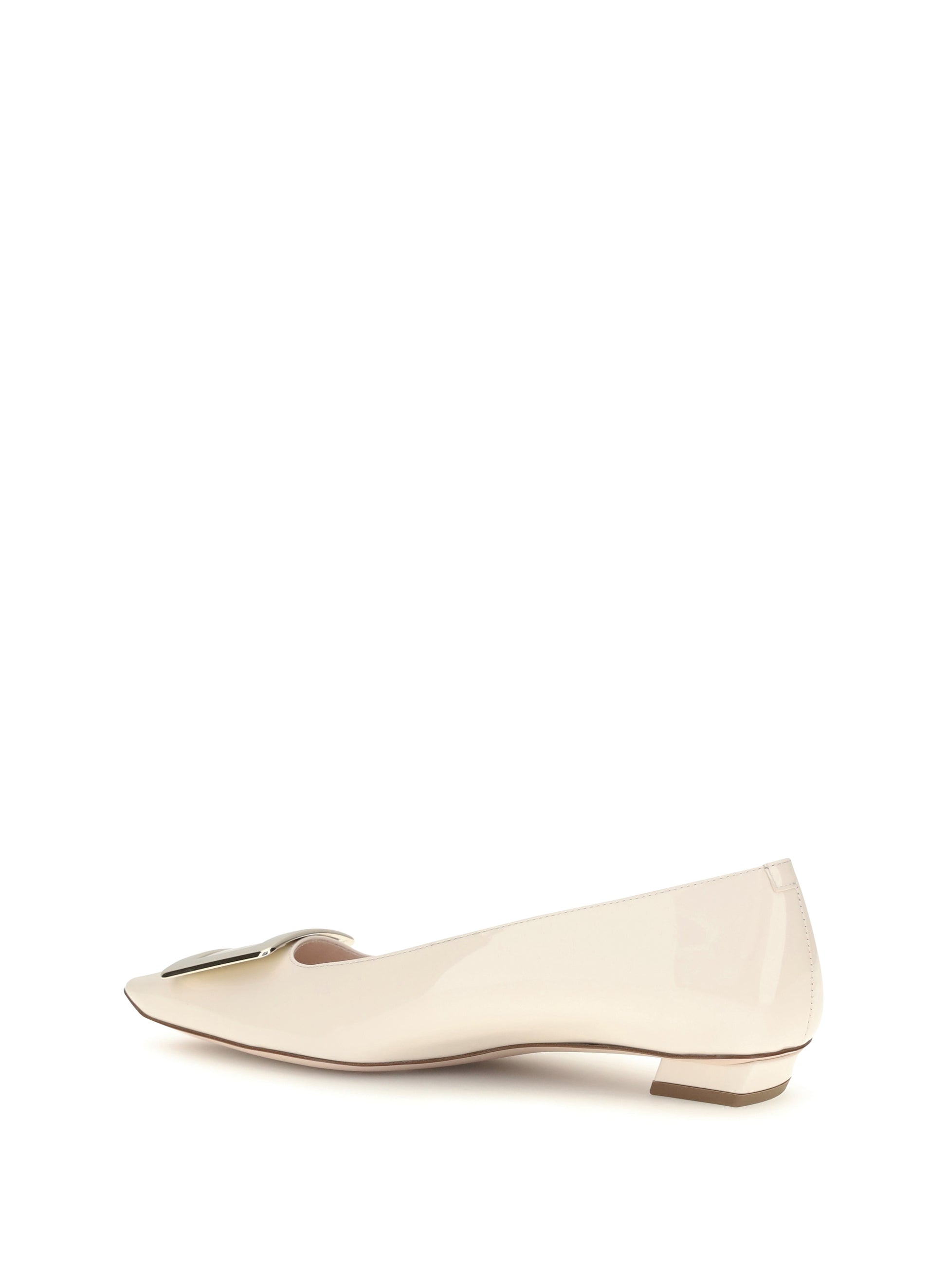 Roger Vivier Women Patent Leather Belle Vivier Ballerinas ROGER VIVIER