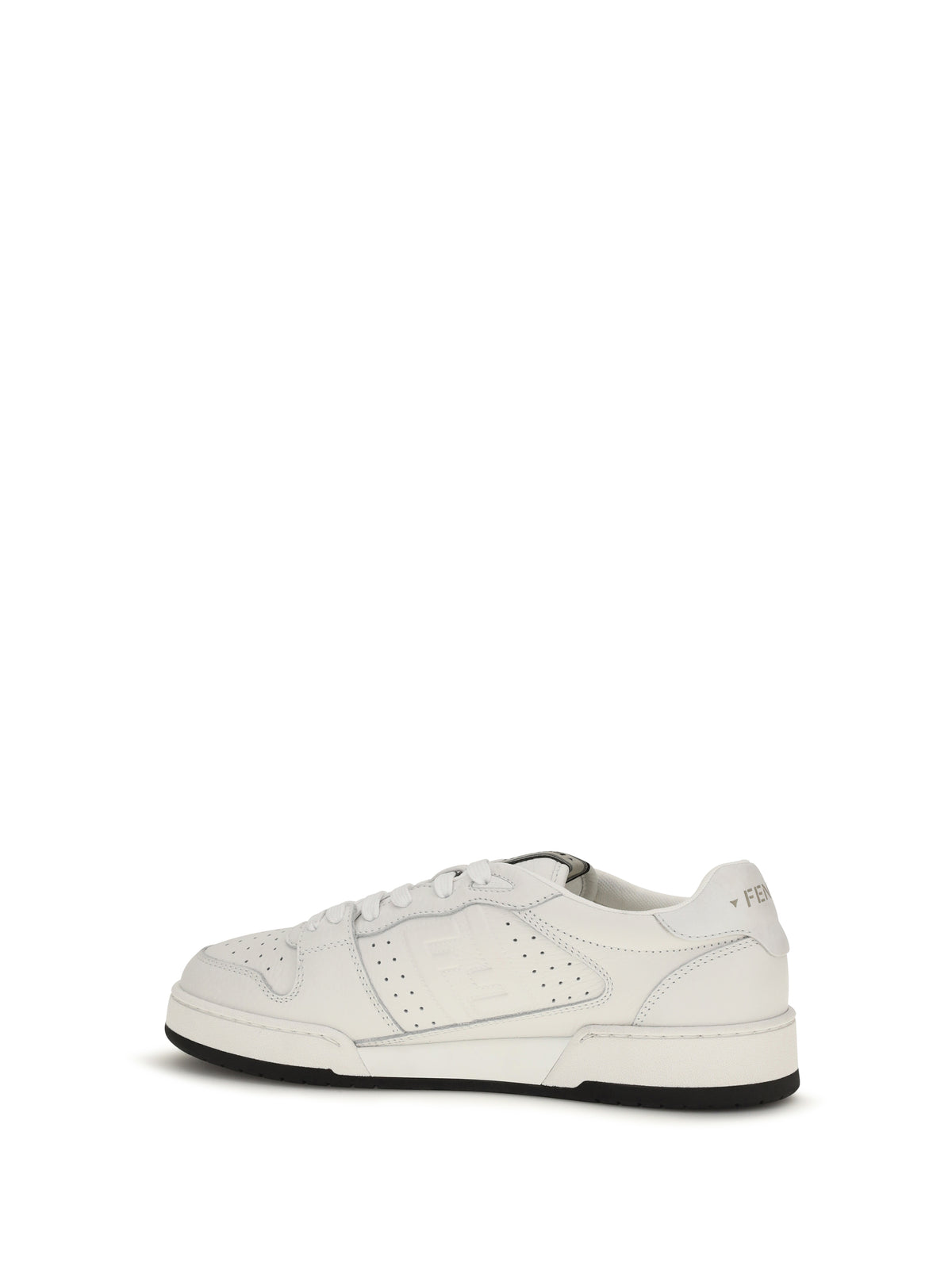 Fendi Men Match Leather Sneakers FENDI