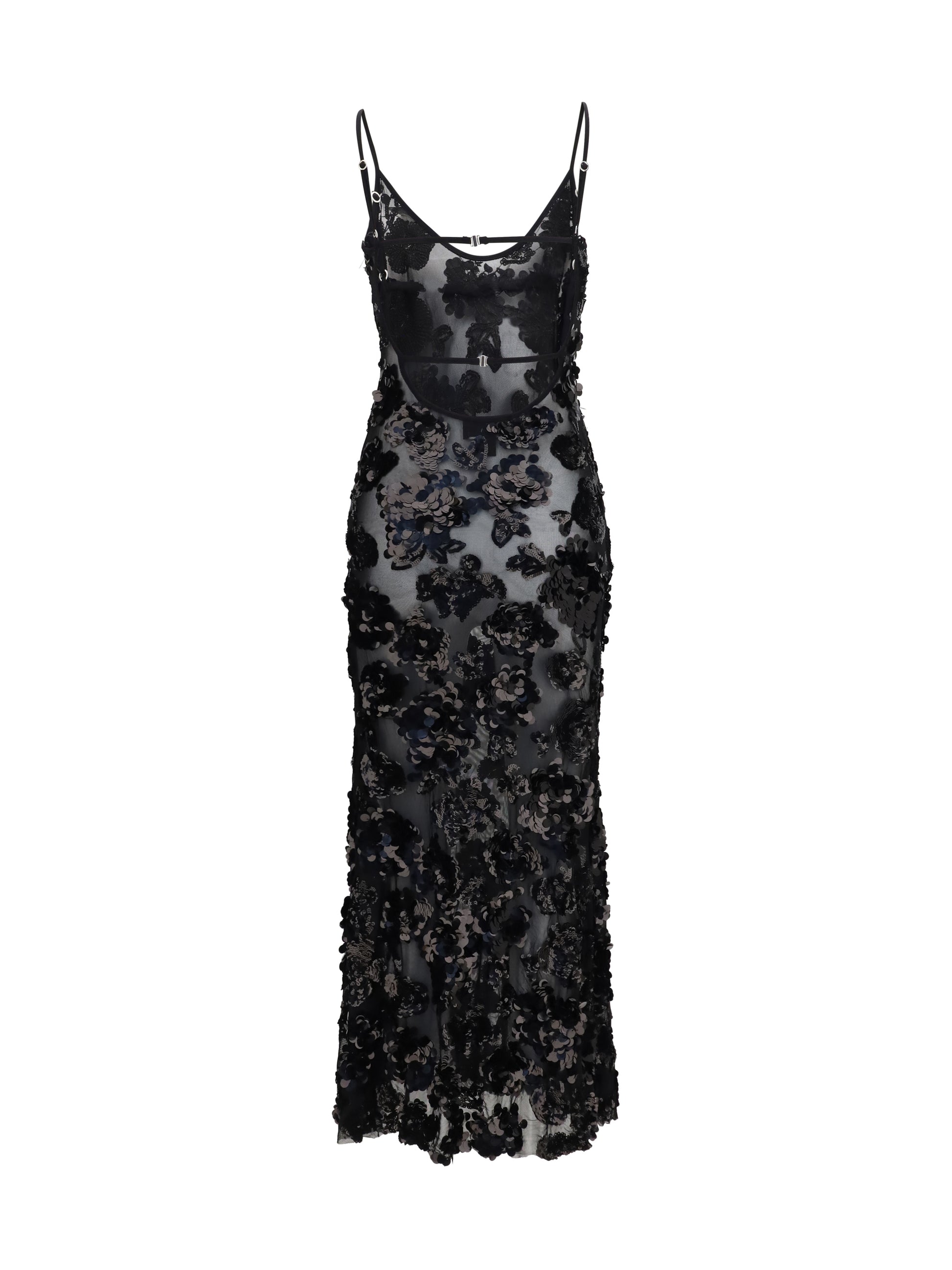 Nissa Women Long Sequin Dress NISSA