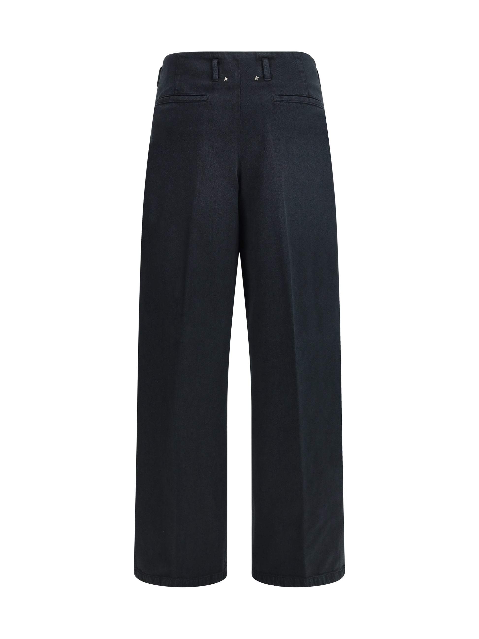 Golden Goose Women Cotton Denim Pants GOLDEN GOOSE
