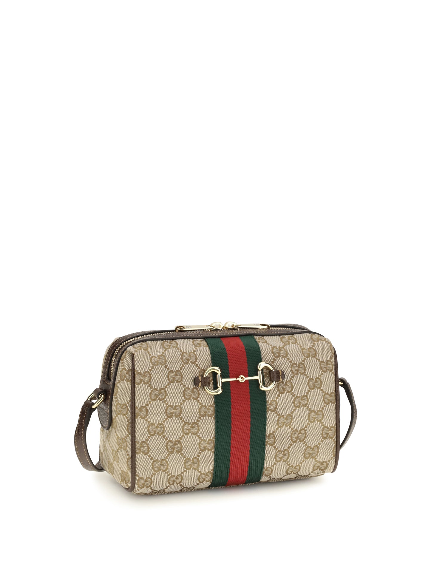 Gucci Women Small Horsebit Web Camera Bag Shoulder Bag GUCCI