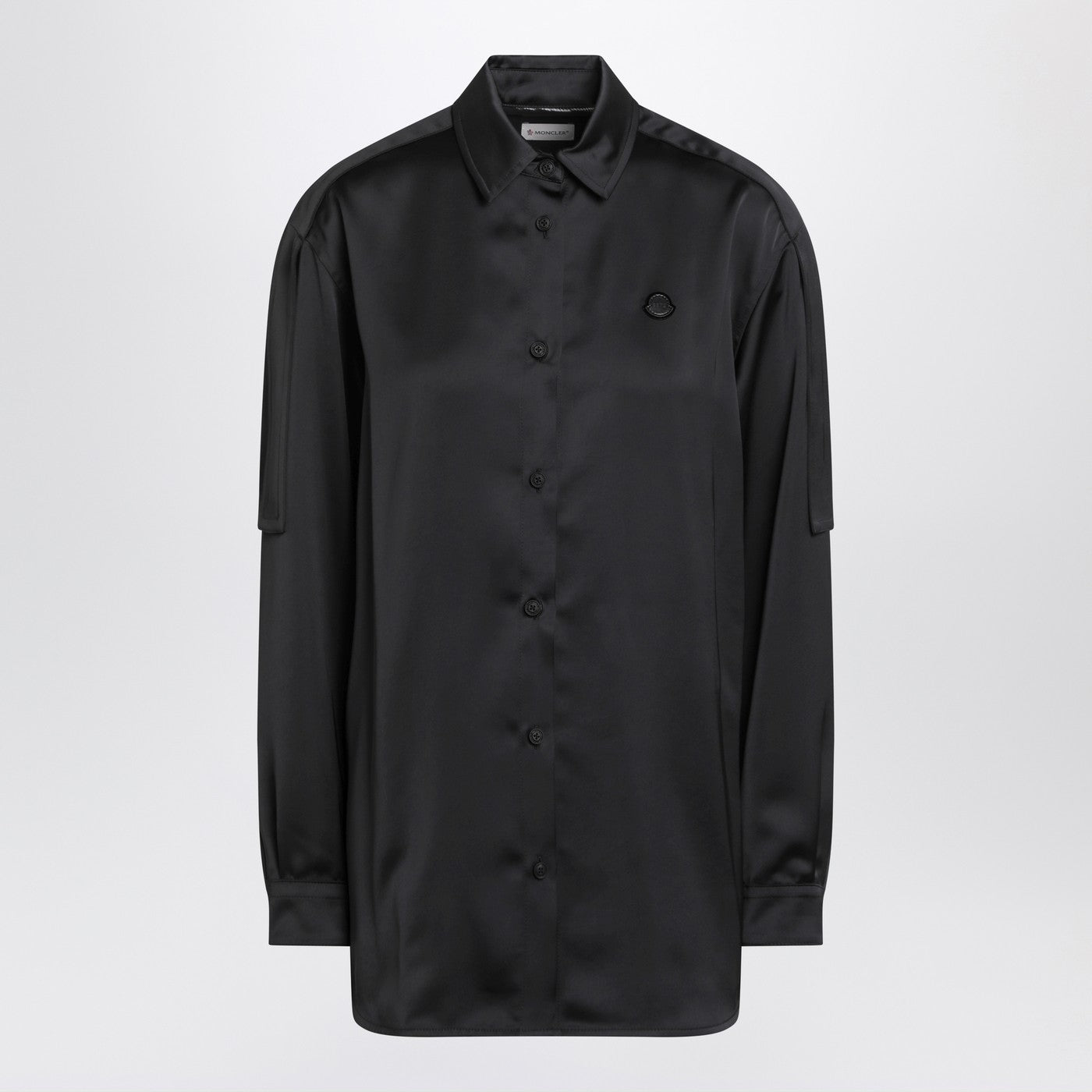 Moncler X Edward Enninful Black Long-Sleeve Shirt Women Moncler X Edward Enninful