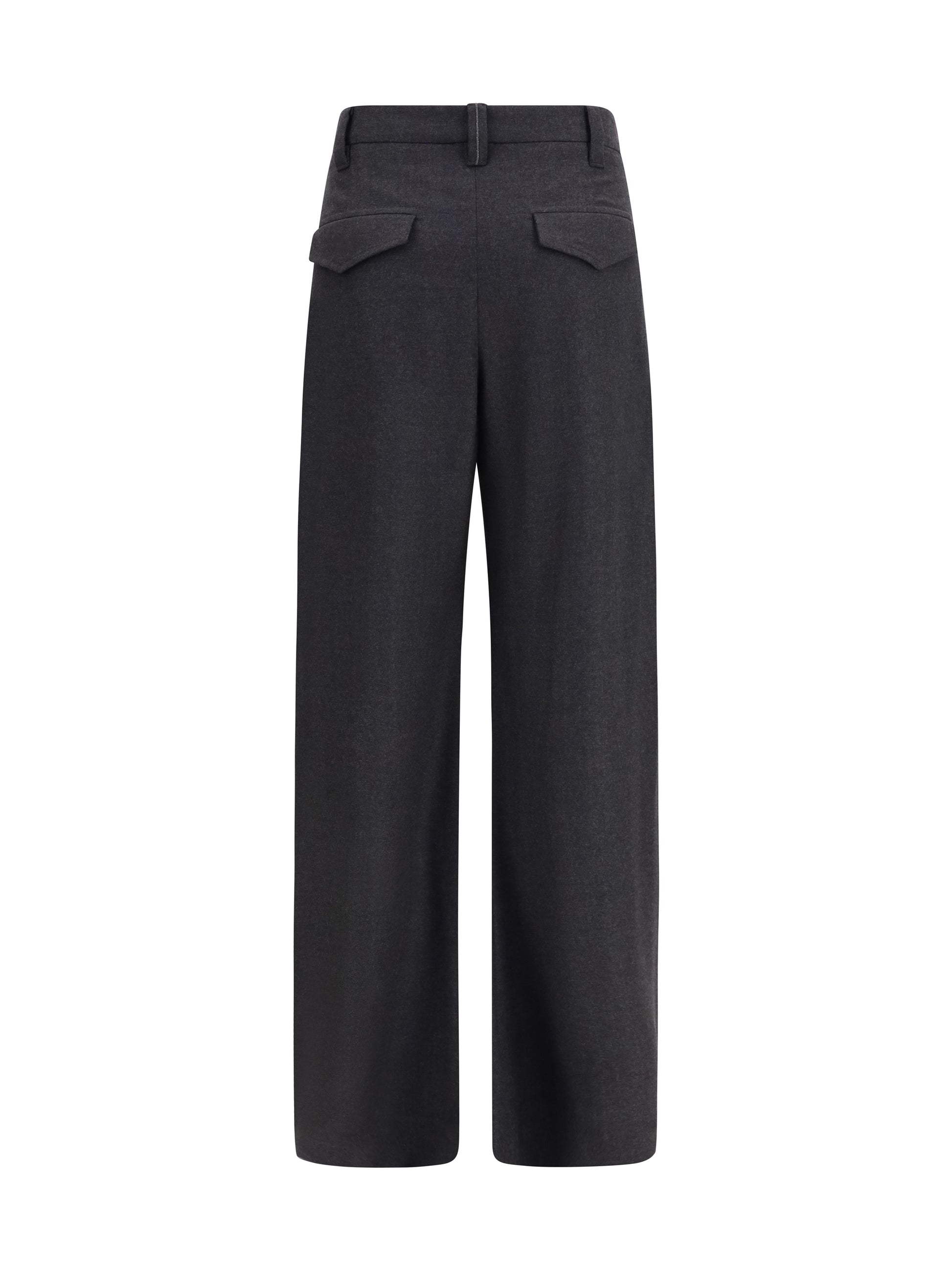 Brunello Cucinelli Women Tailored Virgin Wool Pants BRUNELLO CUCINELLI