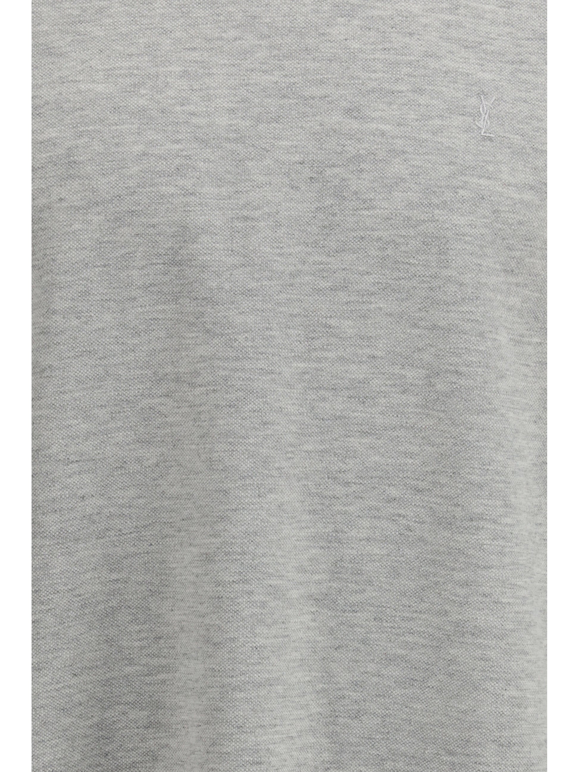 Saint Laurent Men Cassandre Piqué T-Shirt SAINT LAURENT