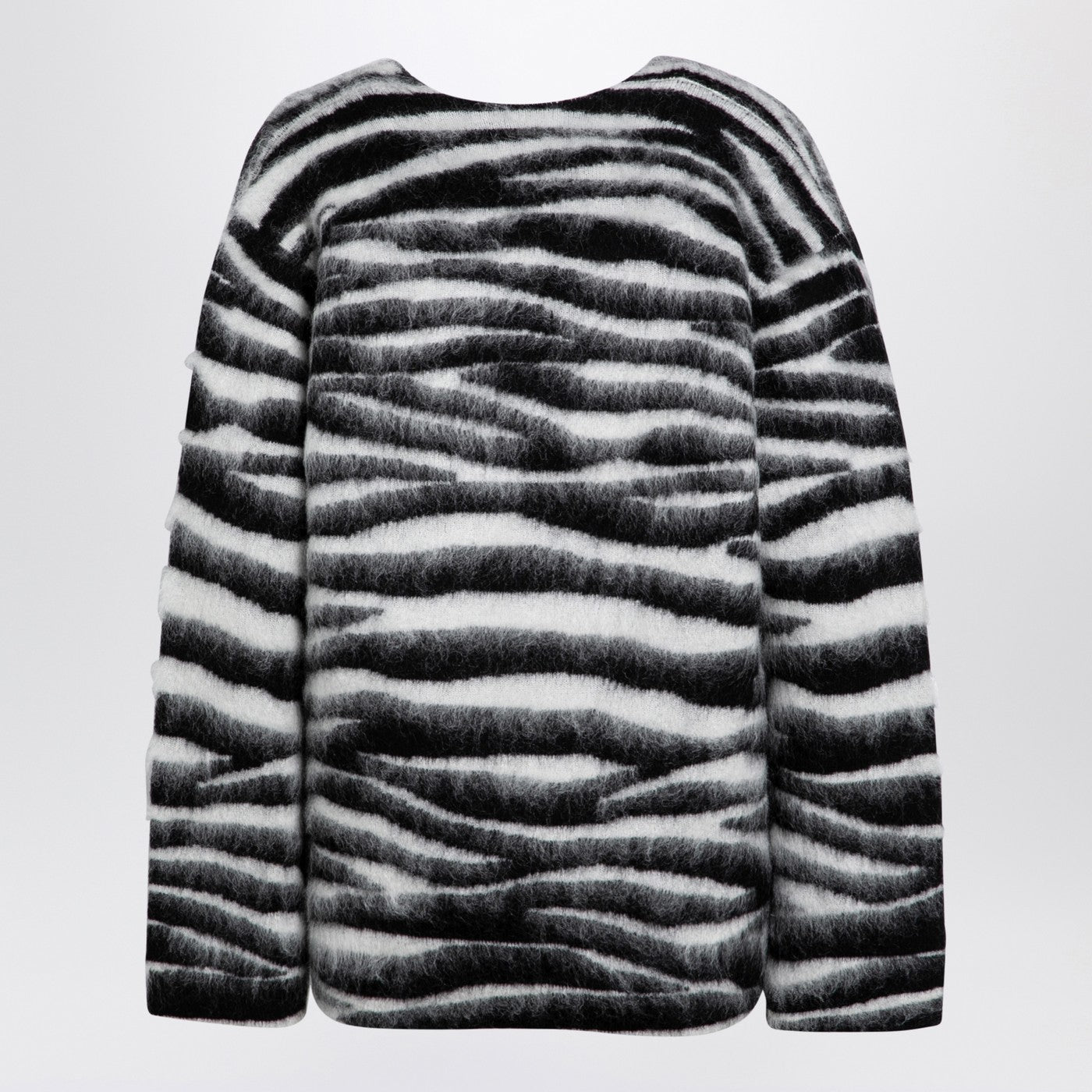 Marc Jacobs Zebra-Patterned Jumper In Wool Blend Women MARC JACOBS