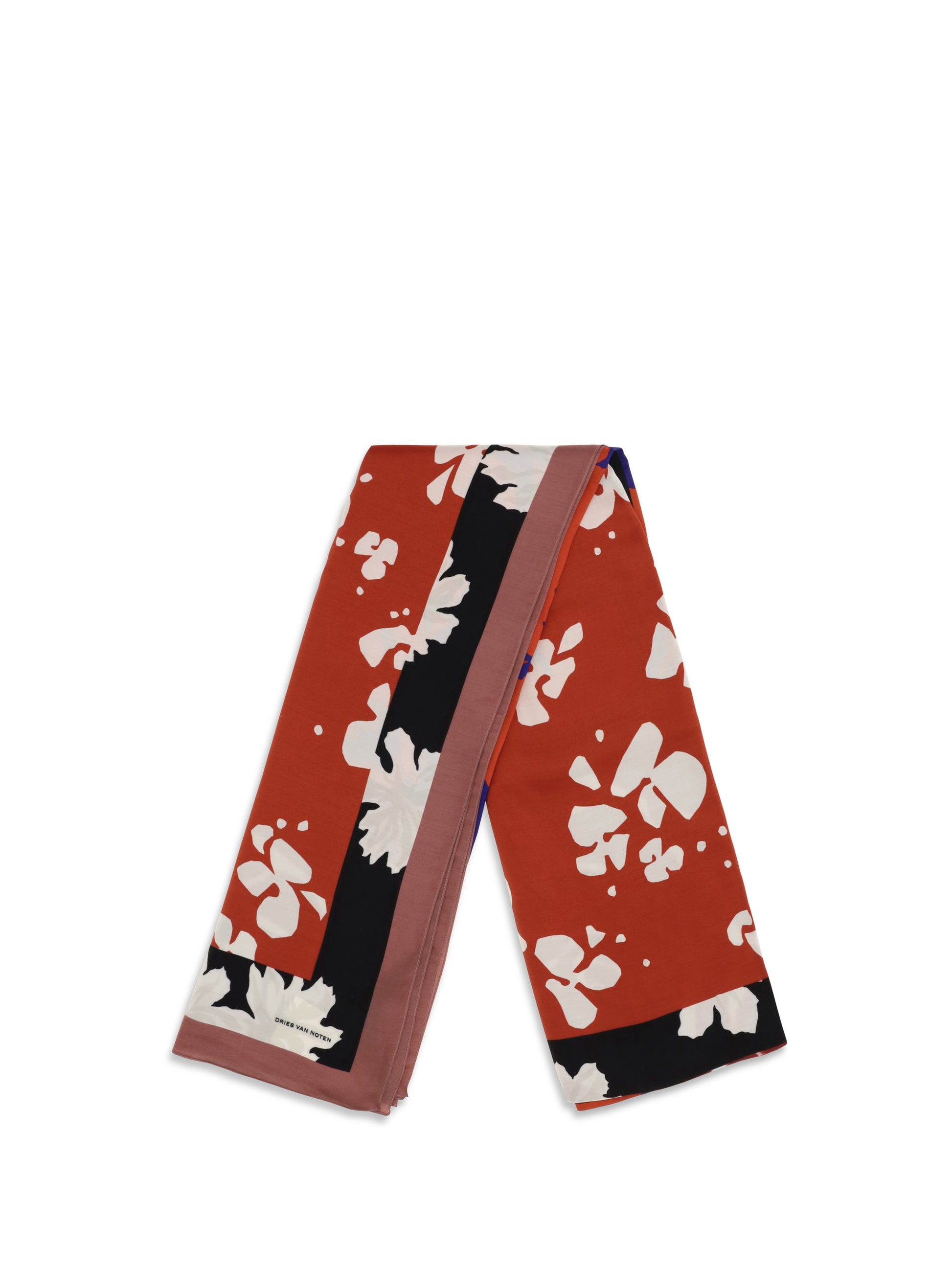 Dries Van Noten Men Printed Viscose Scarf DRIES VAN NOTEN