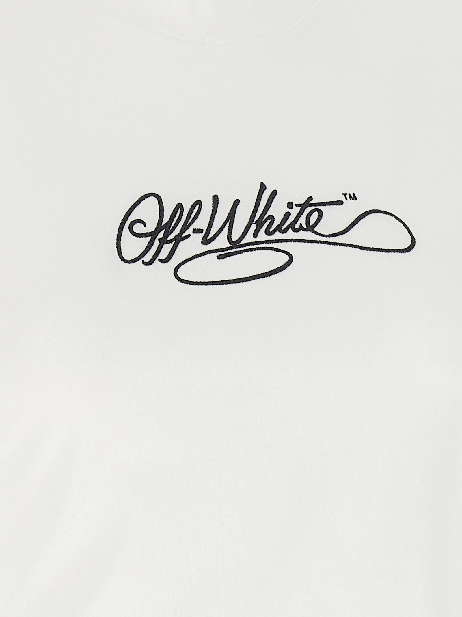 Off-White Women Logo Embroidery T-Shirt OFF-WHITE