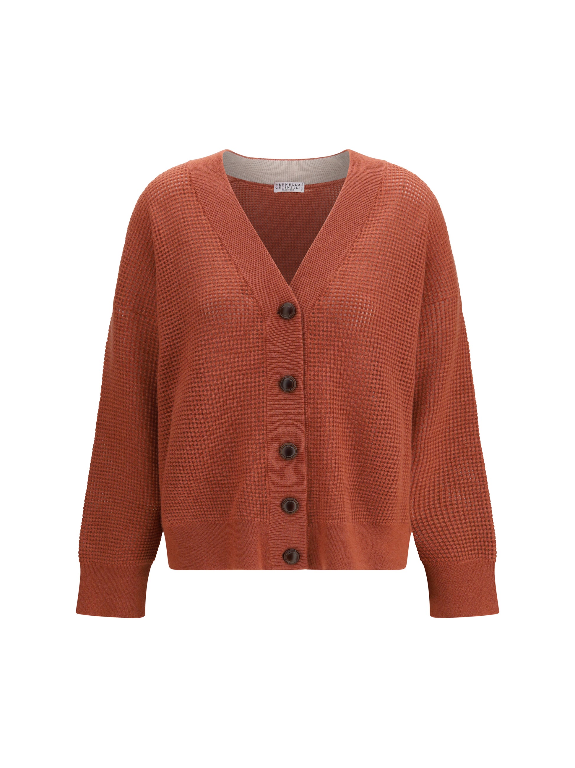 Brunello Cucinelli Women Cardigan In Cashmere With V-Neck BRUNELLO CUCINELLI