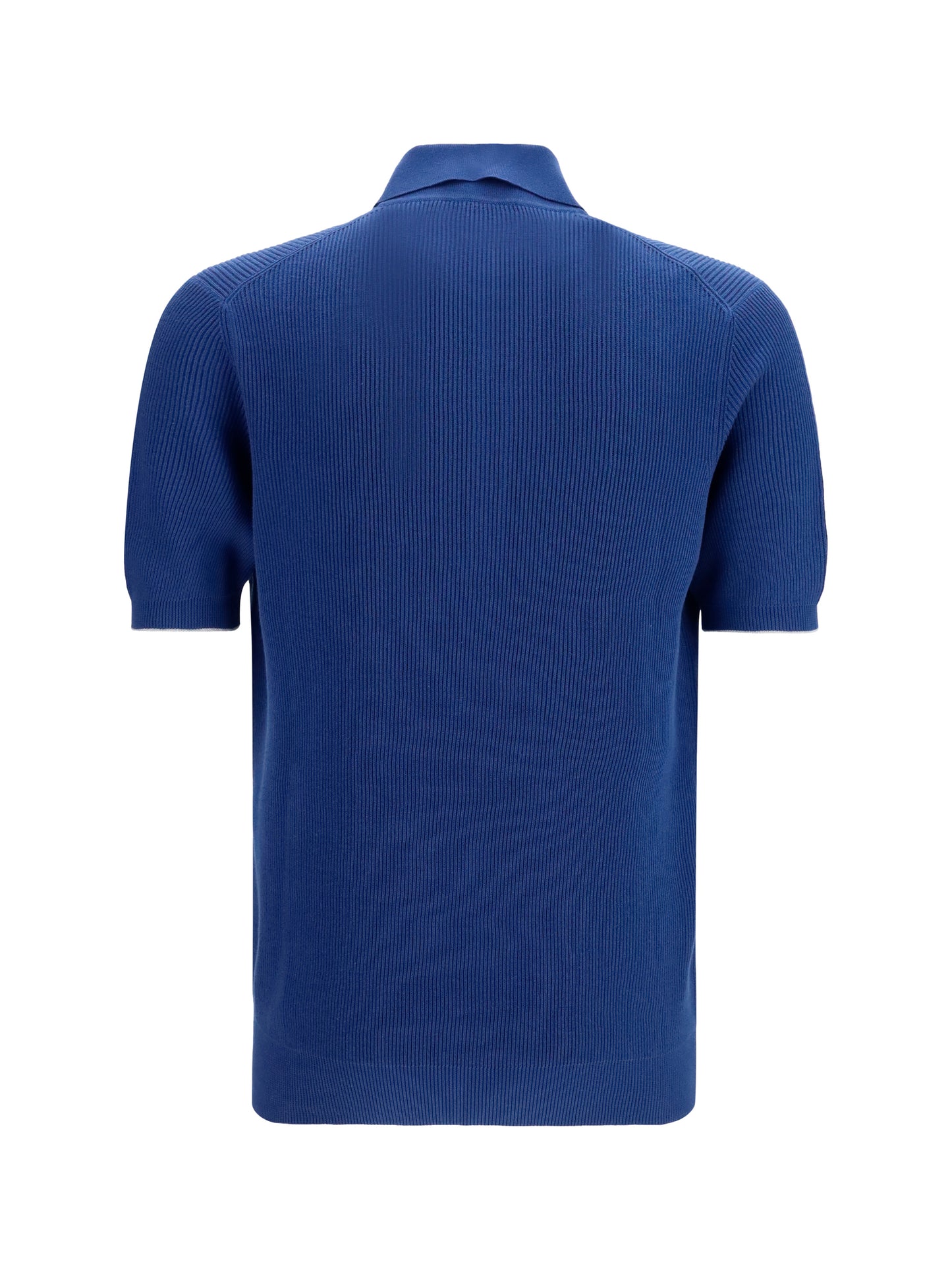 Brunello Cucinelli Men Short-Sleeve Polo With Buttons BRUNELLO CUCINELLI