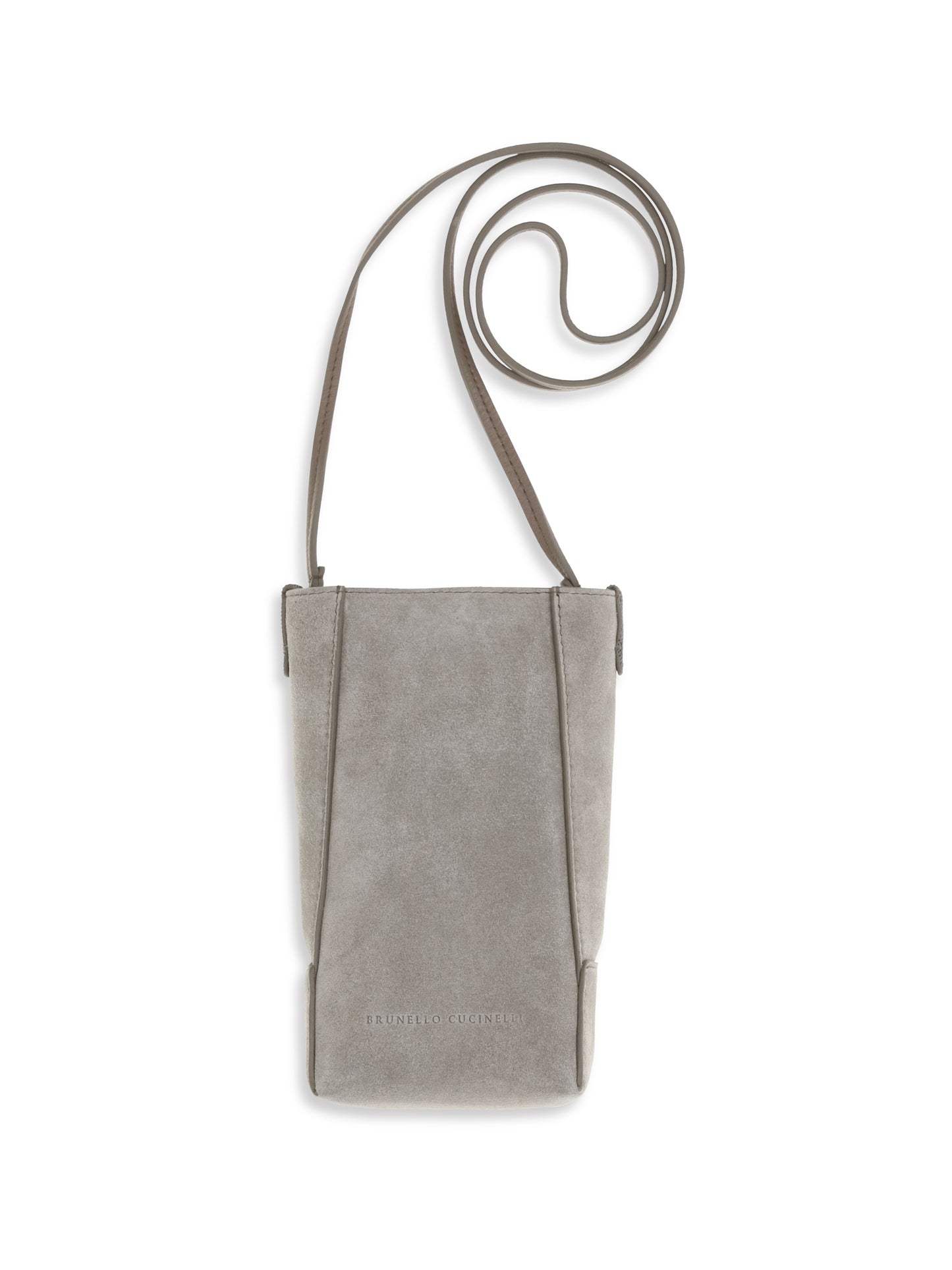 Brunello Cucinelli Women Bc Duo Suede Cell Phone Case BRUNELLO CUCINELLI