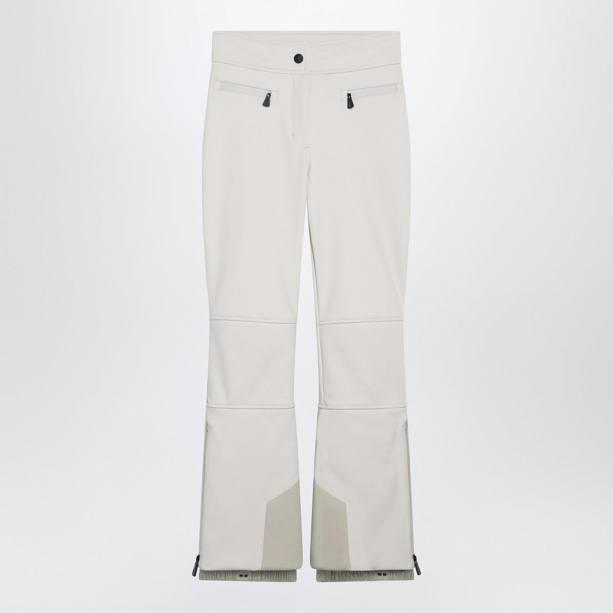 Moncler Grenoble Ivory Ski Trousers In Technical Fabric Women MONCLER GRENOBLE