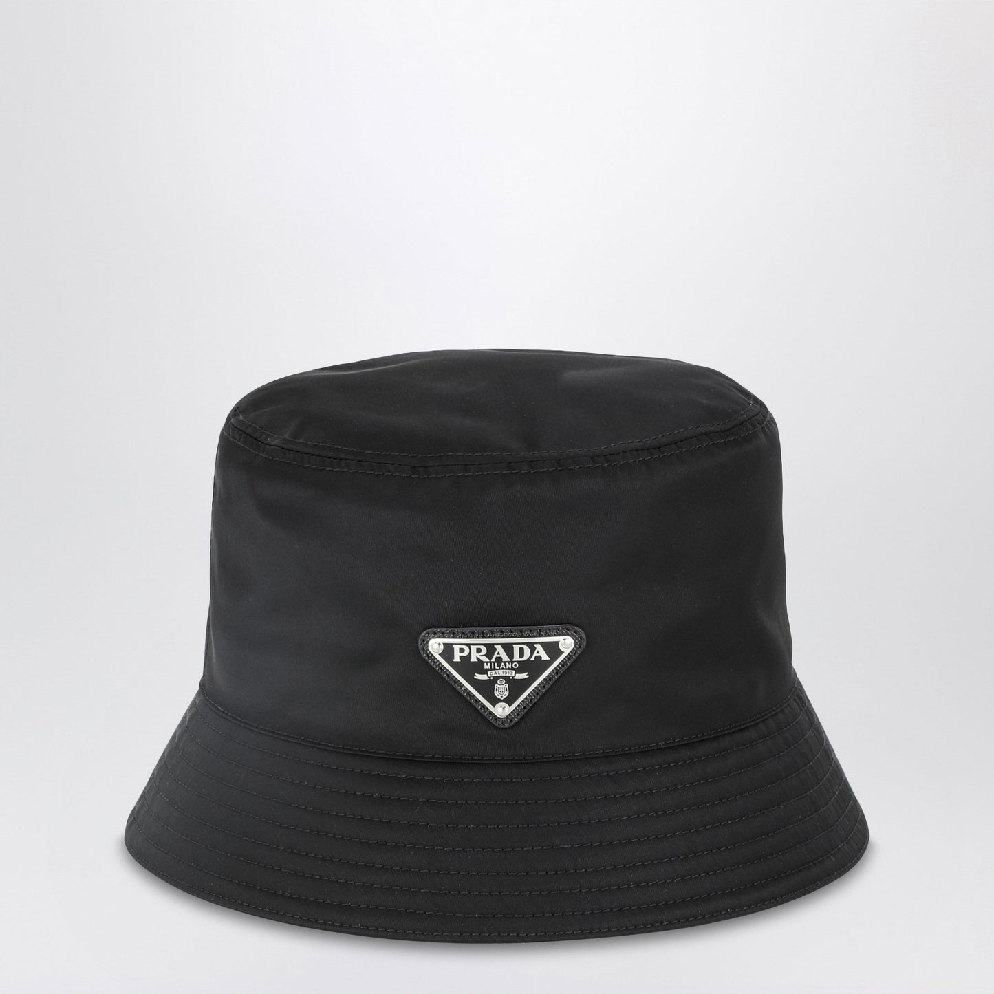 Prada Black Re-Nylon Fisherman's Hat Men PRADA