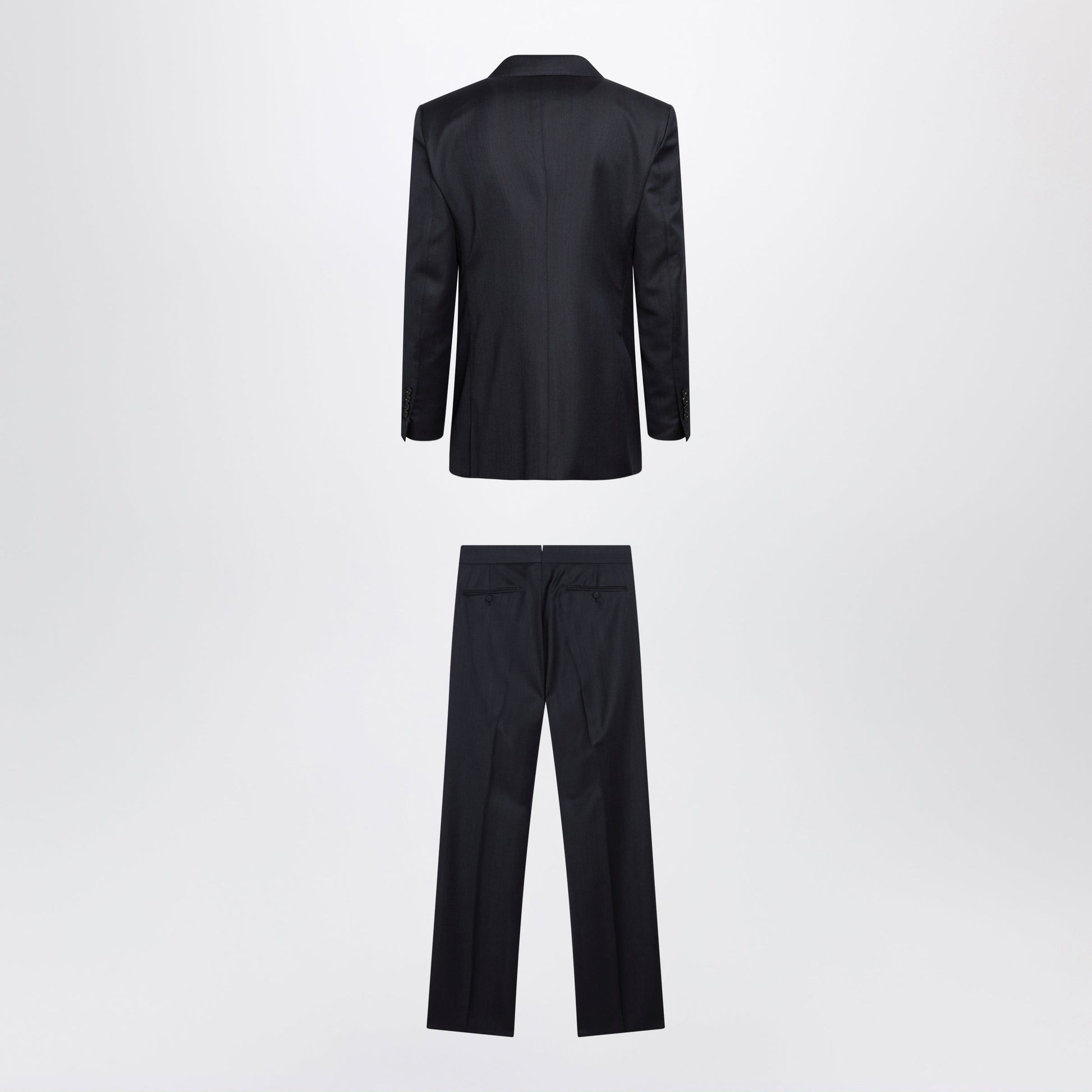 Tom Ford Navy Double-Breasted Wool Suit Men TOM FORD