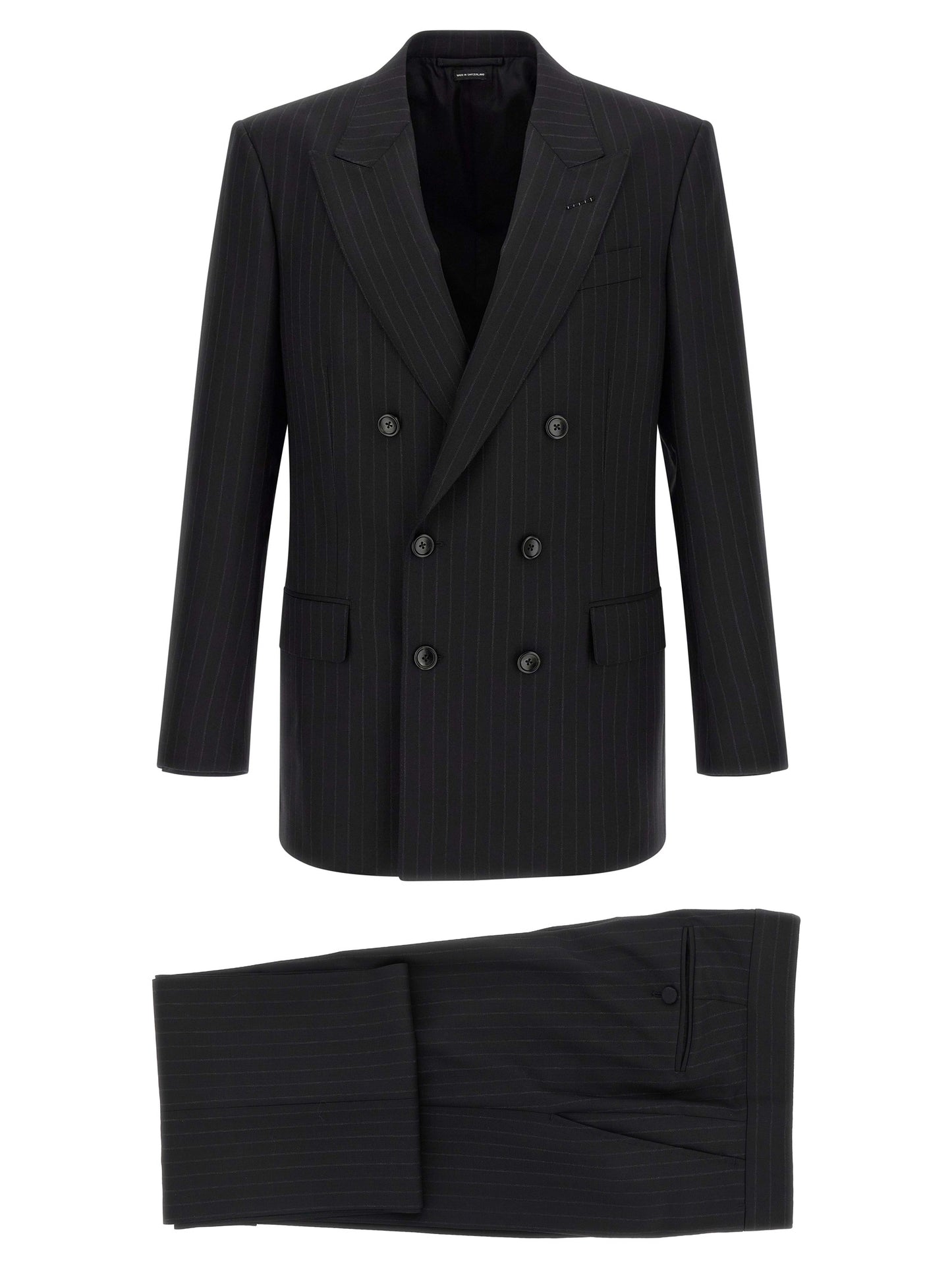Tom Ford Men Pinstriped Double-Breasted Dress TOM FORD