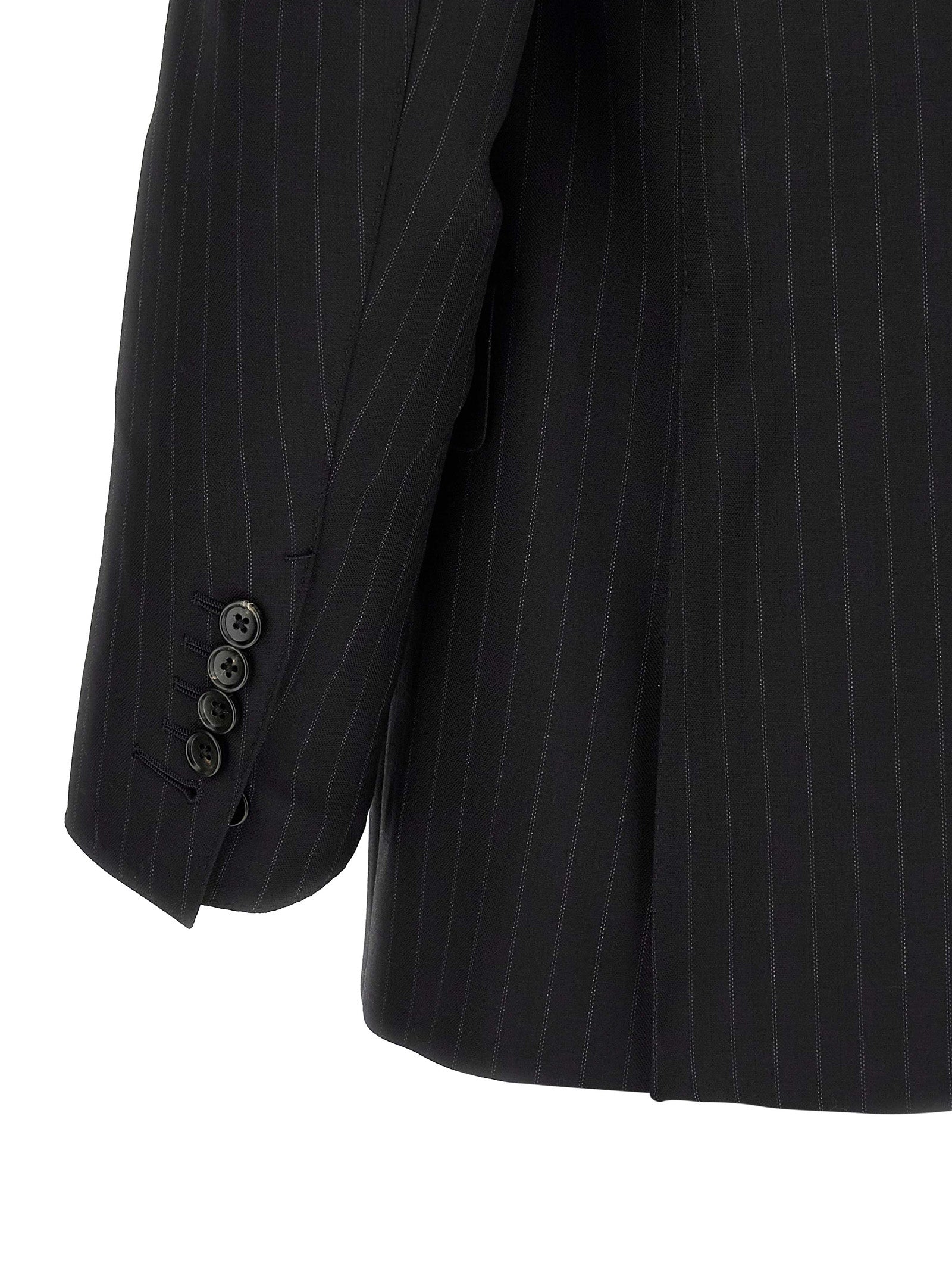 Tom Ford Men Pinstriped Double-Breasted Dress TOM FORD