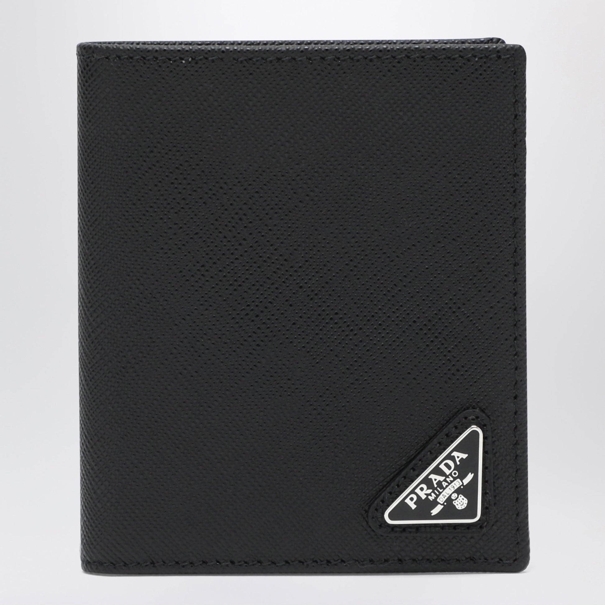 Prada Black Saffiano Wallet Men PRADA