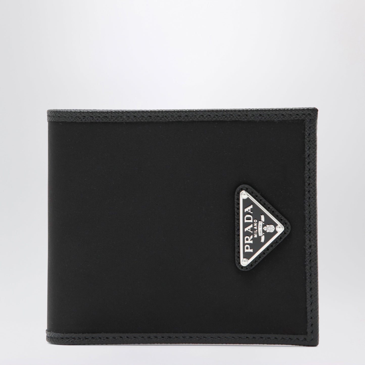 Prada Black Re-Nylon Wallet Men PRADA