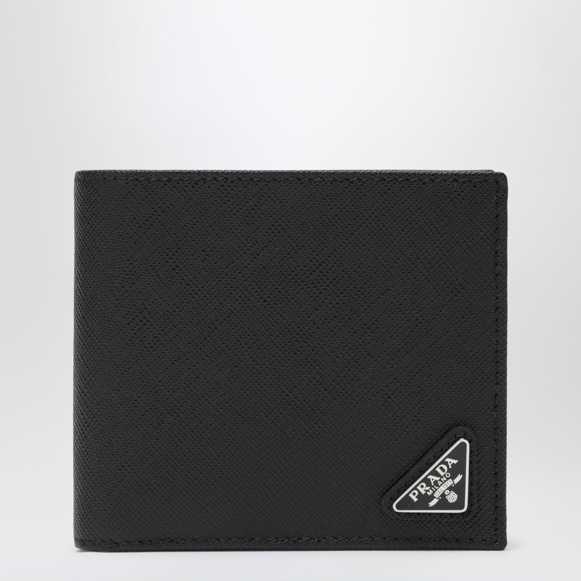 Prada Black Saffiano Wallet Men PRADA