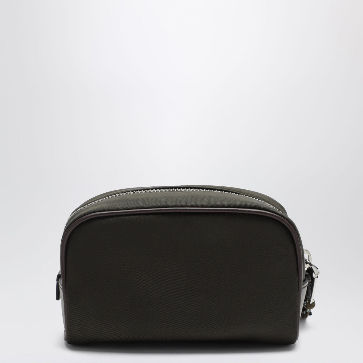 Prada Camouflage Green Speedrock Pouch In Re-Nylon And Leather Men PRADA