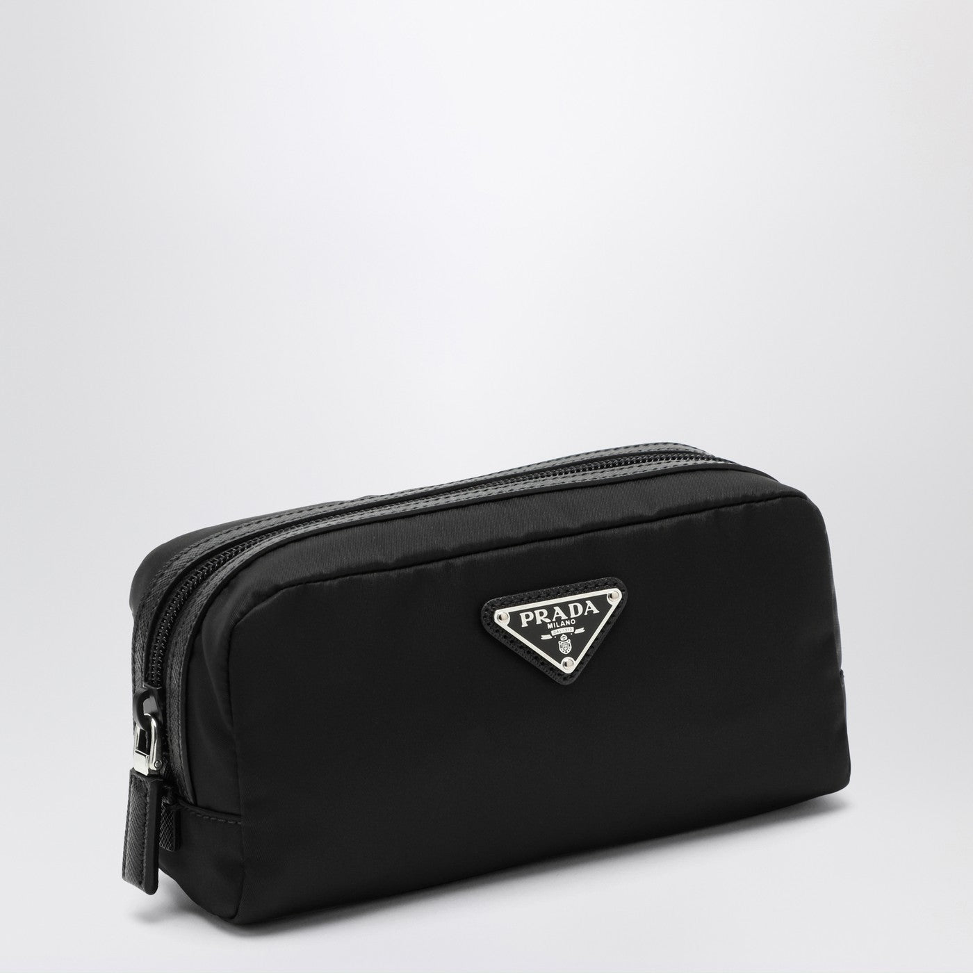Prada Black Re-Nylon Beauty Case With Logo Men PRADA