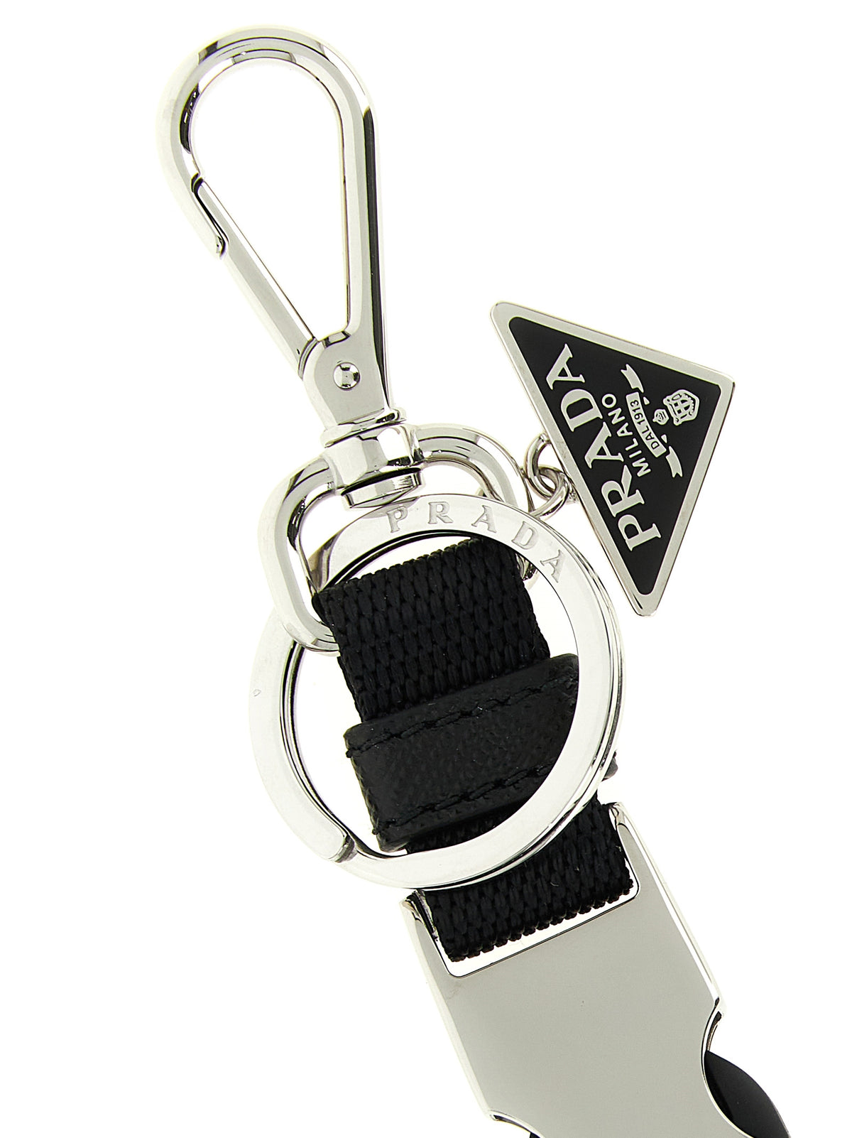Prada Men Nylon Keyring PRADA