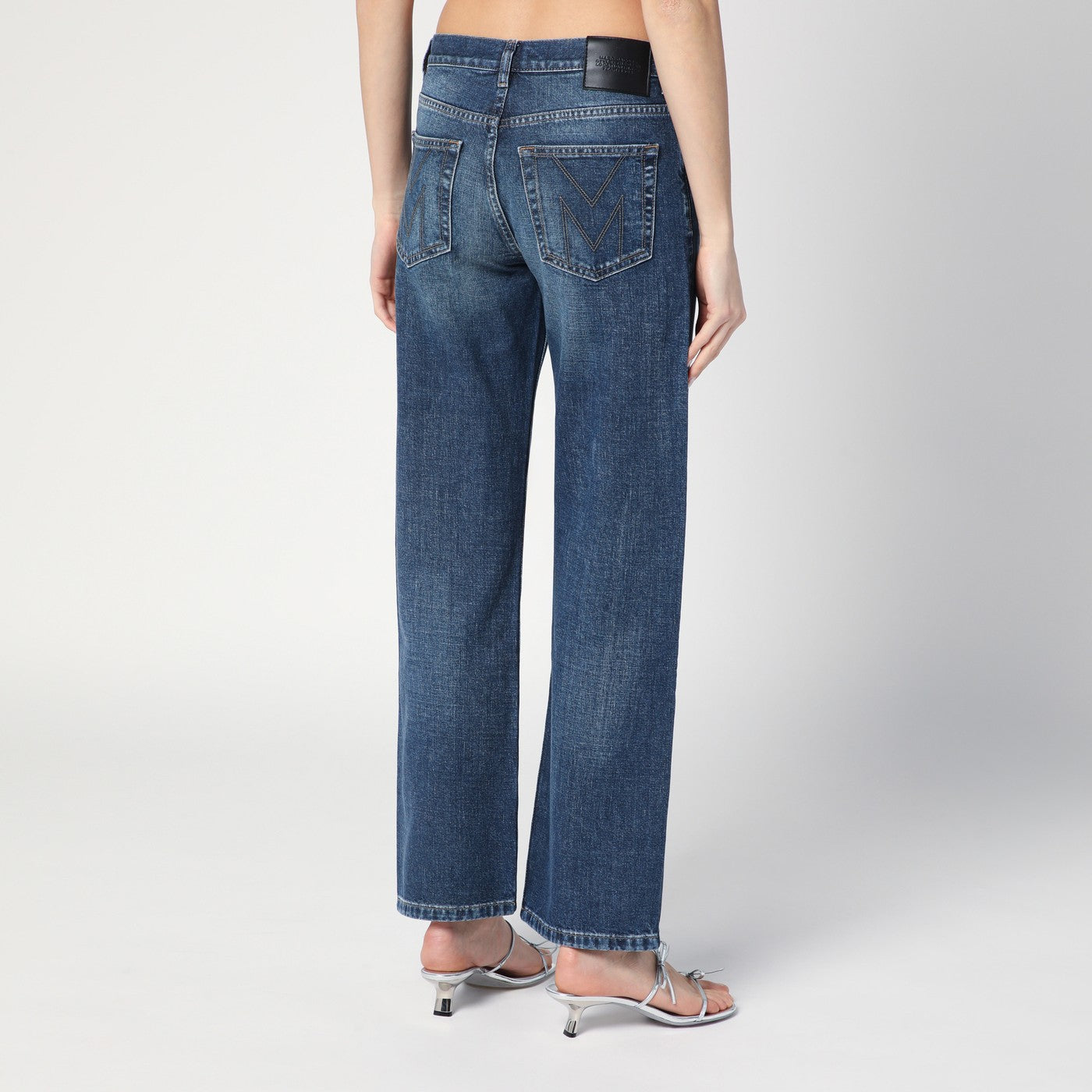 Marc Jacobs Blue Washed-Effect Jeans Women MARC JACOBS