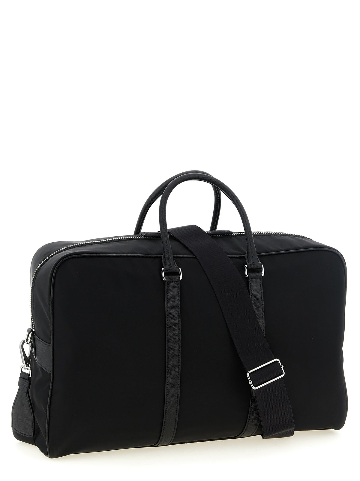 Prada Men Re-Nylon And Saffiano Travel Bag PRADA