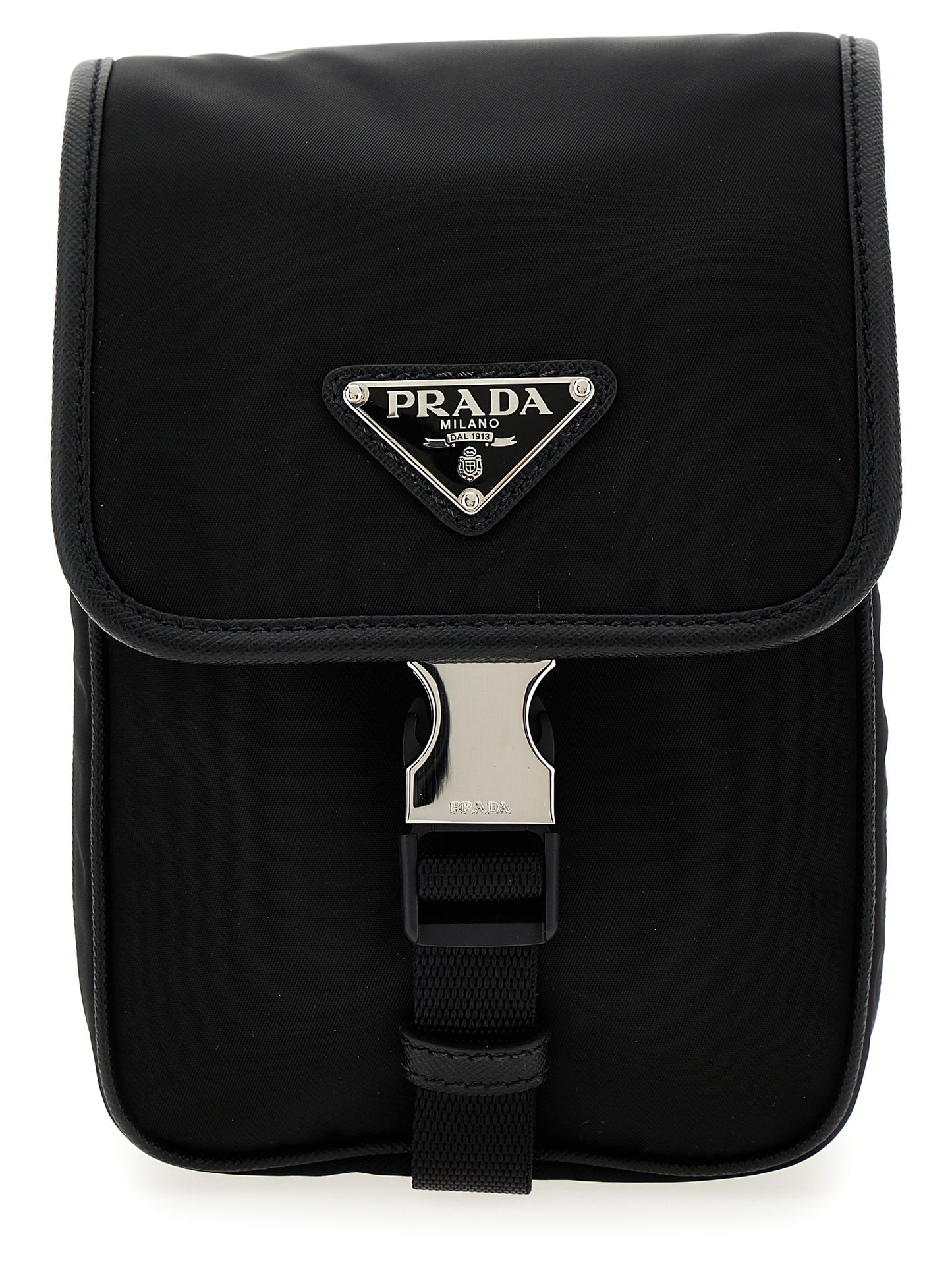 Prada Unisex Re-Nylon Logo Crossbody Bag PRADA