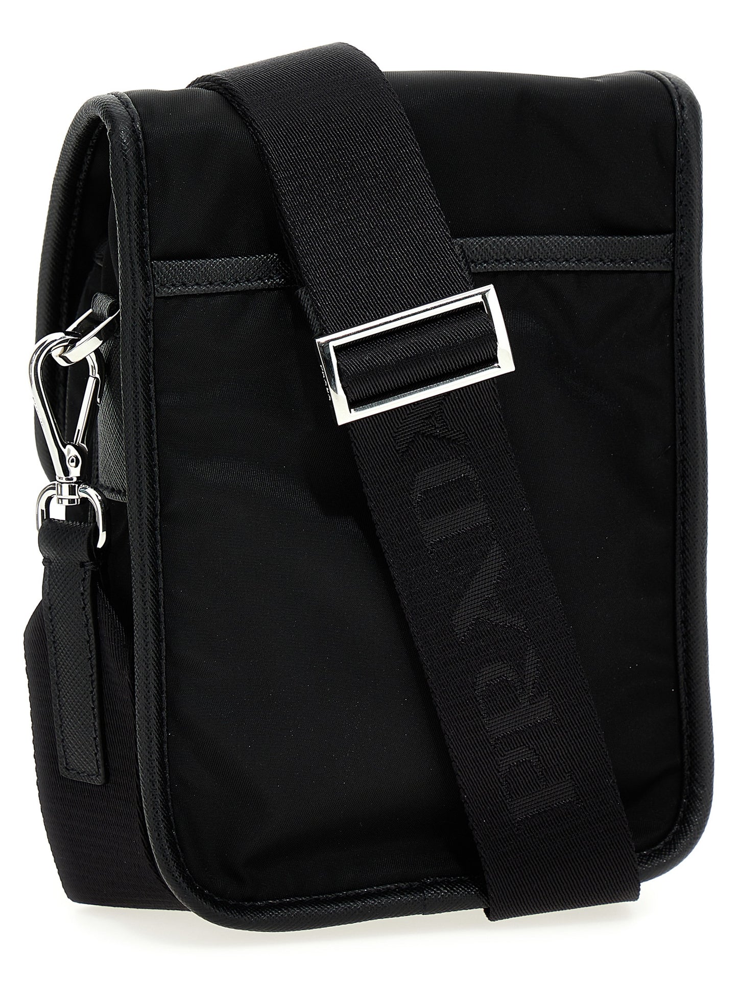 Prada Unisex Re-Nylon Logo Crossbody Bag PRADA