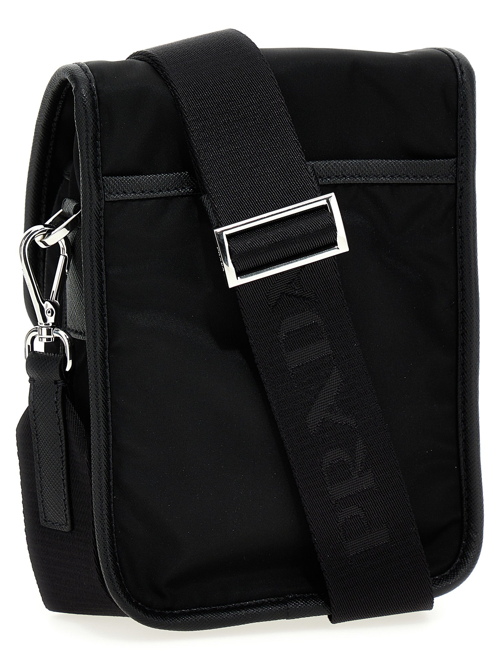 Prada Unisex Re-Nylon Logo Crossbody Bag PRADA