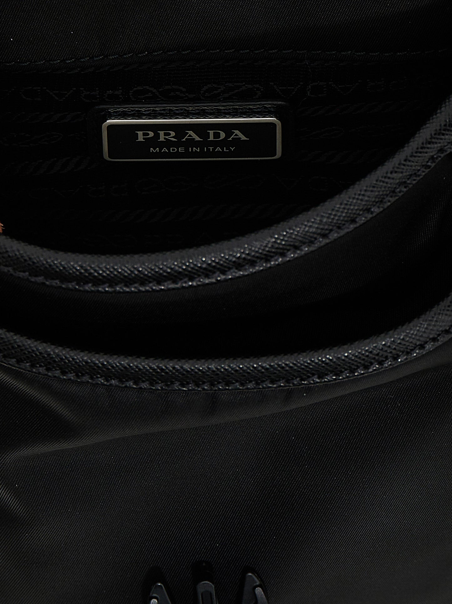 Prada Unisex Re-Nylon Logo Crossbody Bag PRADA
