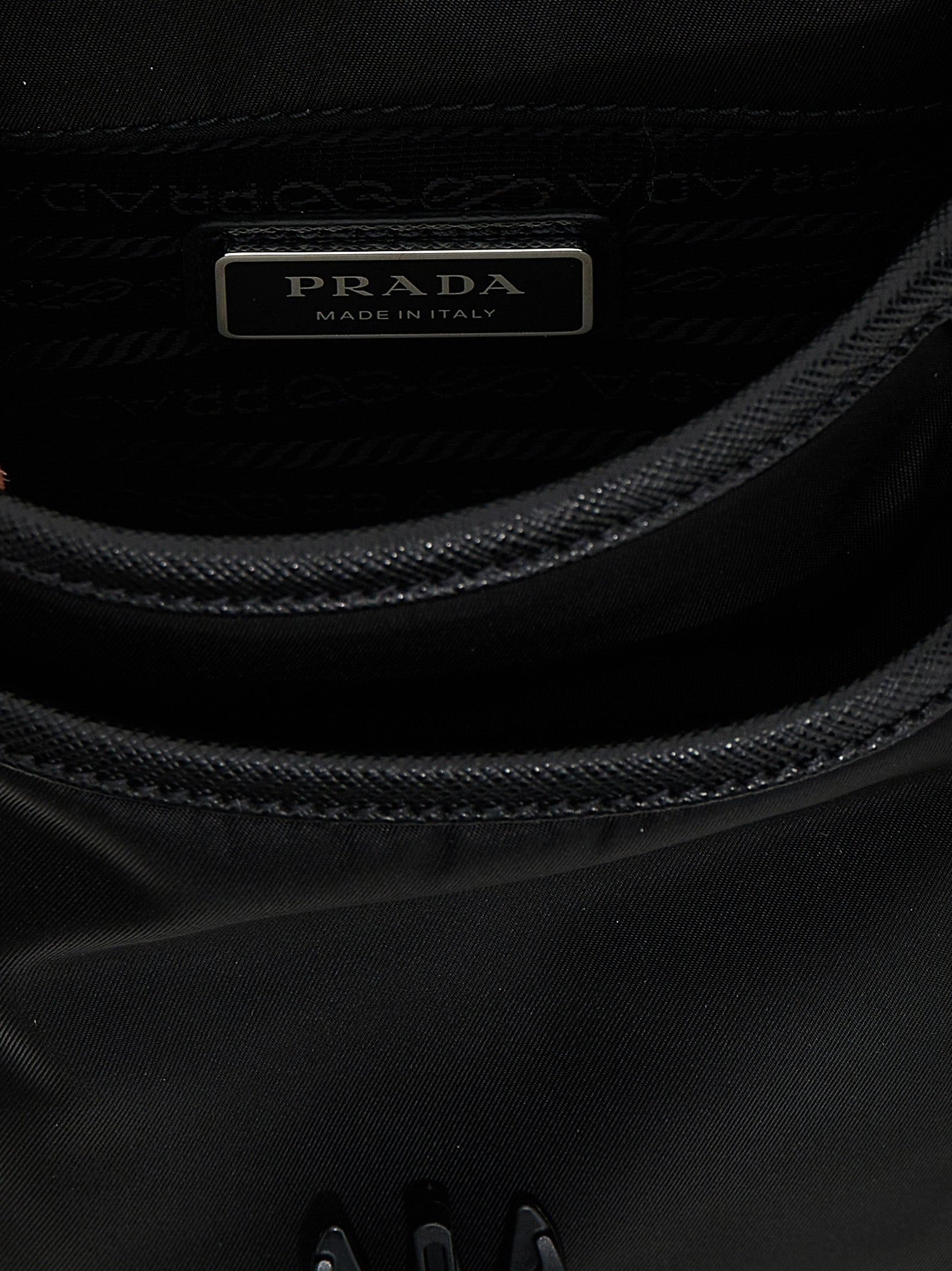 Prada Unisex Re-Nylon Logo Crossbody Bag PRADA