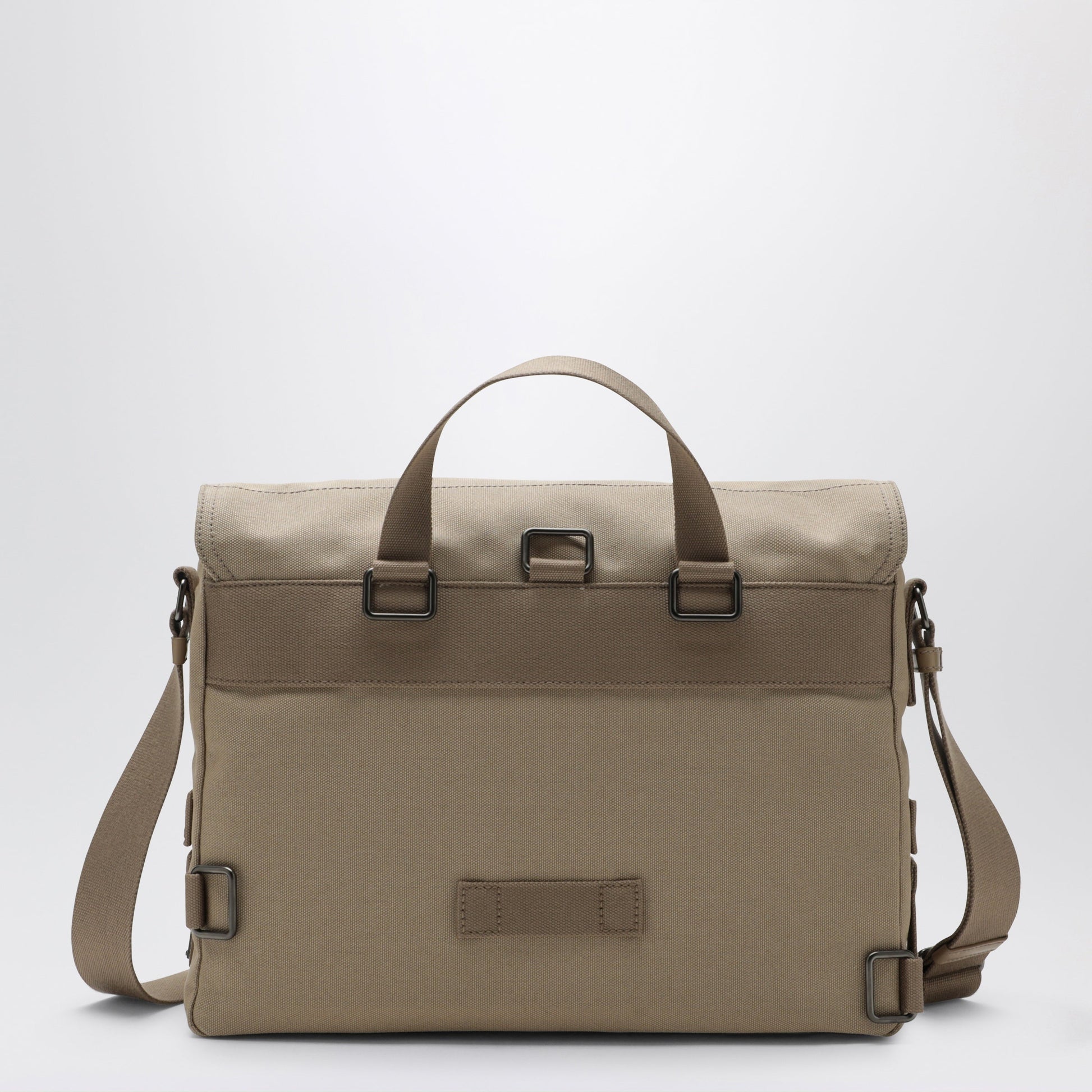 Prada Desert-Colored Canvas Crossbody Bag Men PRADA