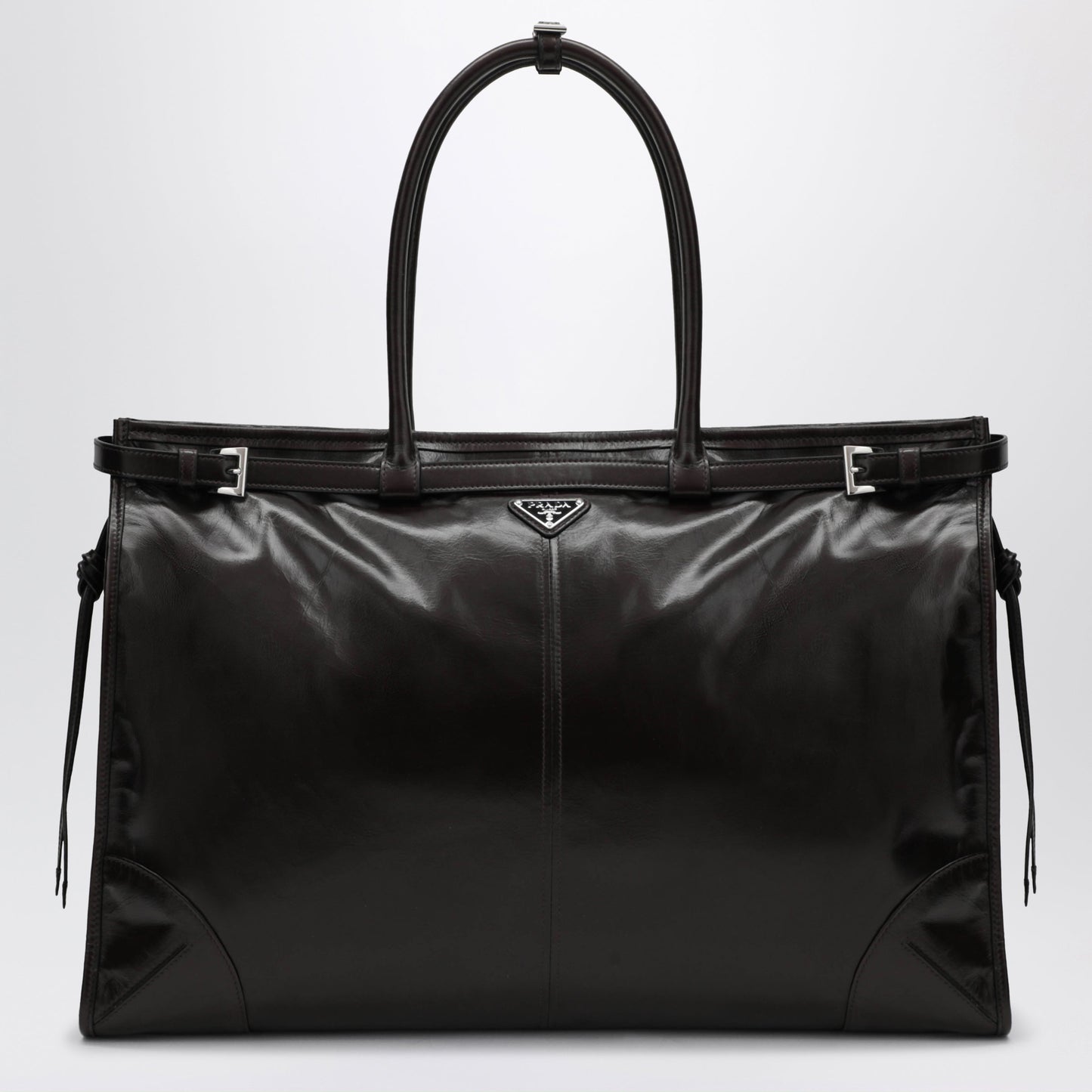 Prada Prada Bonnie Black Shopping Bag Men PRADA