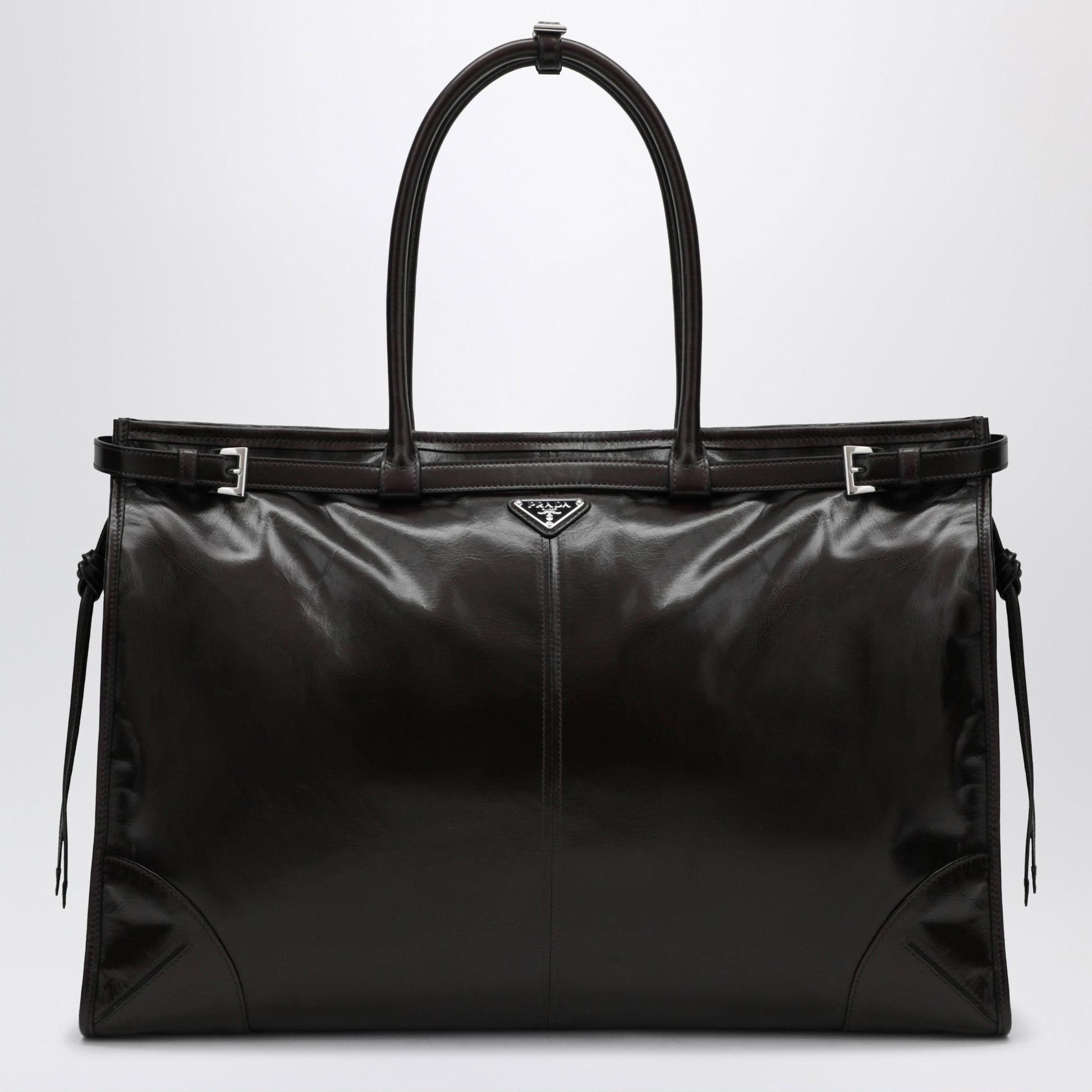 Prada Prada Bonnie Black Shopping Bag Men PRADA