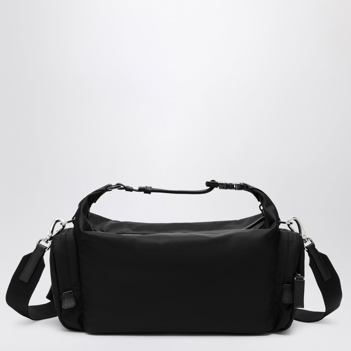 Prada Black Re-Nylon And Saffiano Shoulder Bag Men PRADA