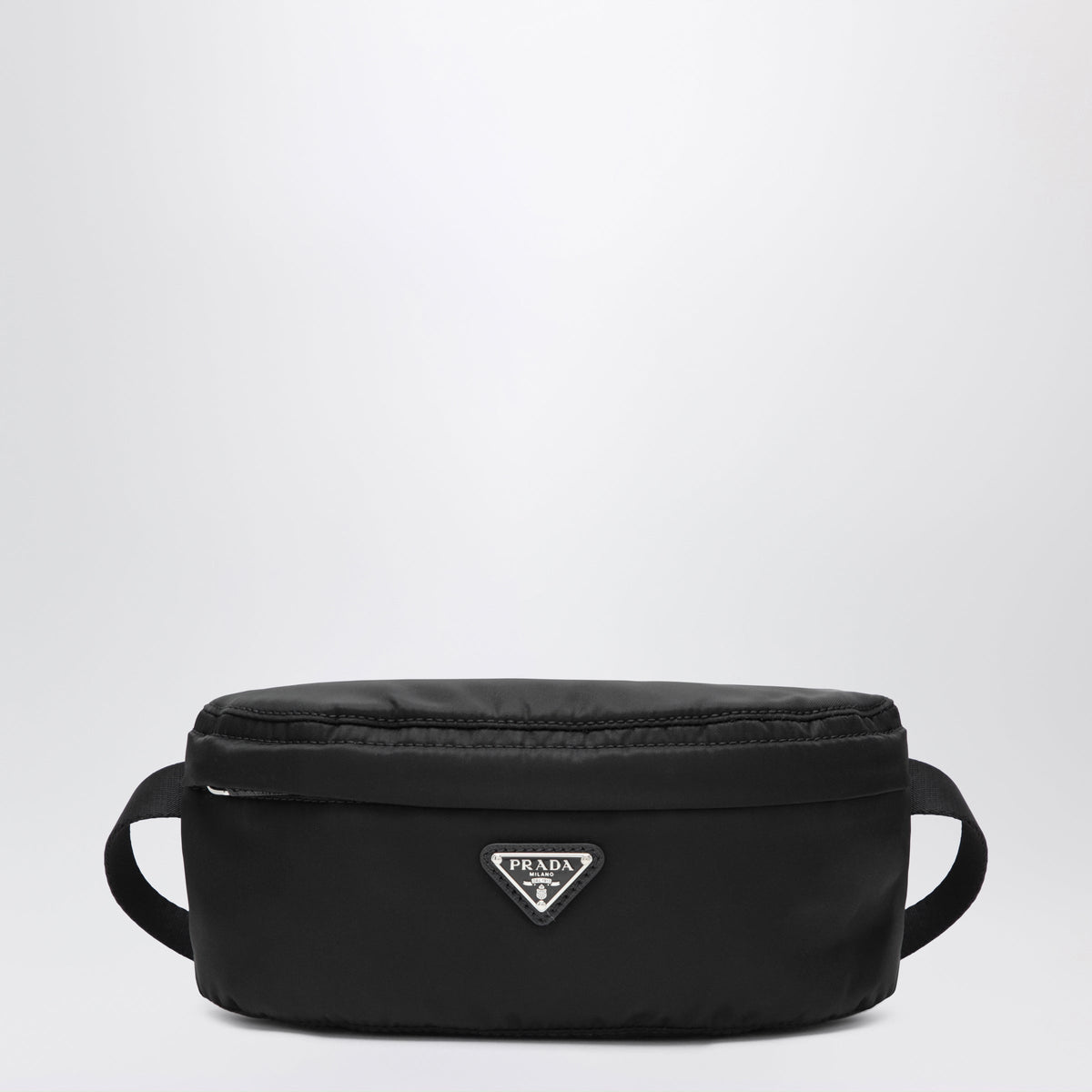 Prada Black Re-Nylon Belt Bag Men PRADA