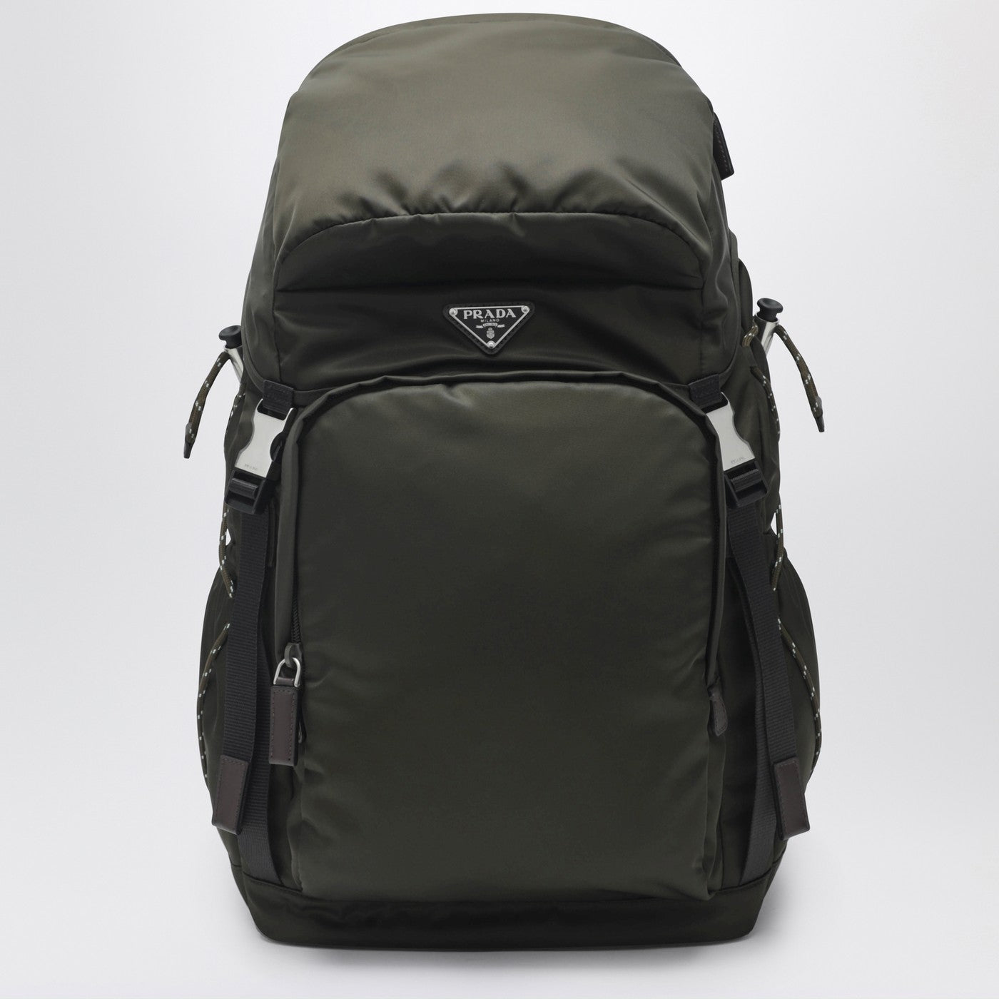 Prada Camouflage Re-Nylon And Leather Speedrock Backpack Men PRADA