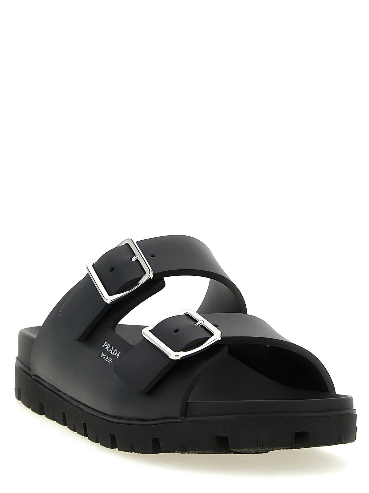 Prada Men Rubber Slides PRADA