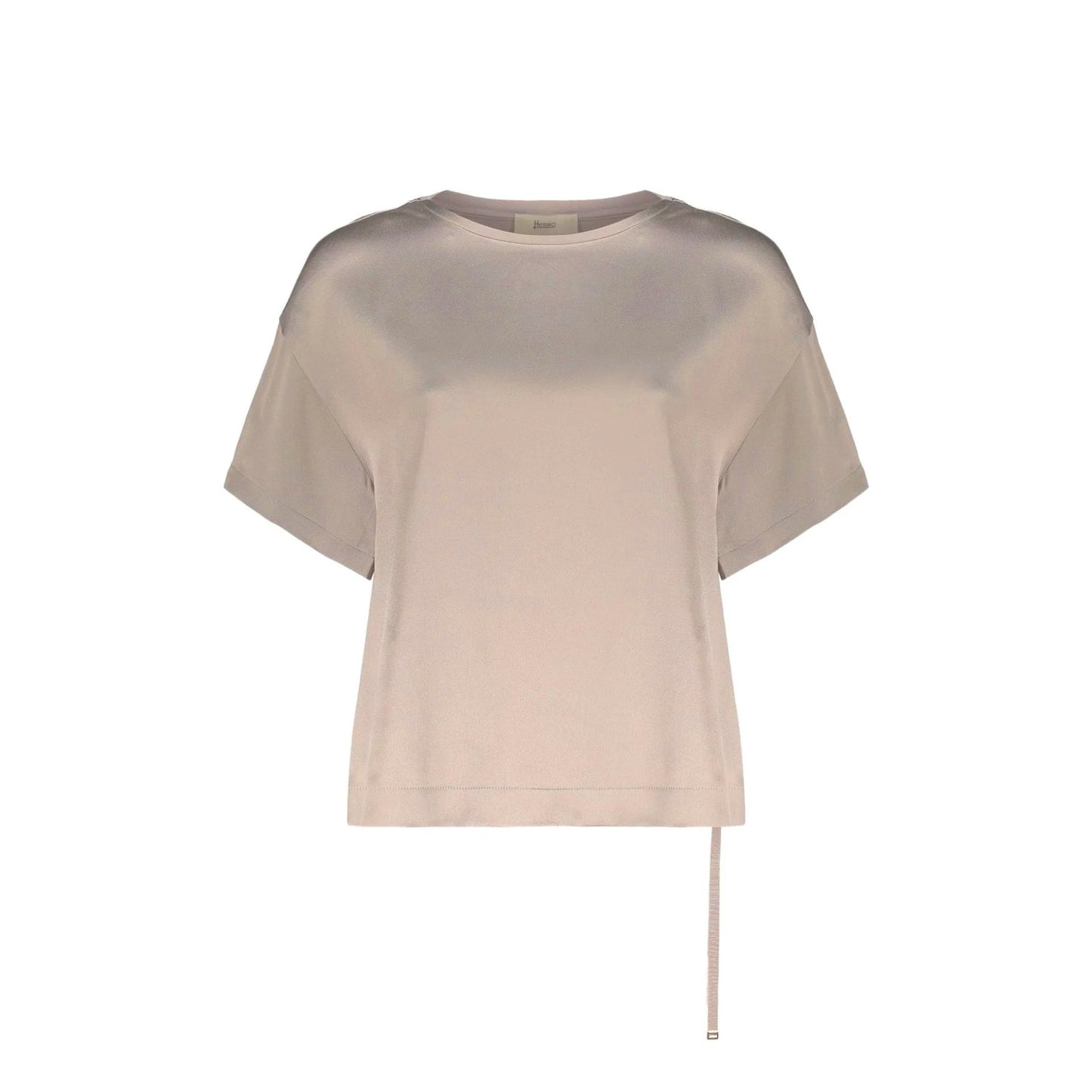 Herno  Asymmetric Short-Sleeve Blouse Women HERNO