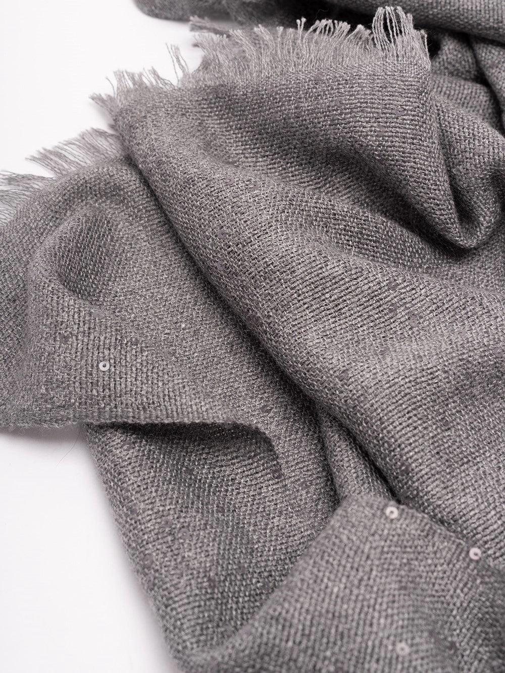 Brunello Cucinelli Women Cashmere And Silk `Diamond` Yarn Scarf BRUNELLO CUCINELLI