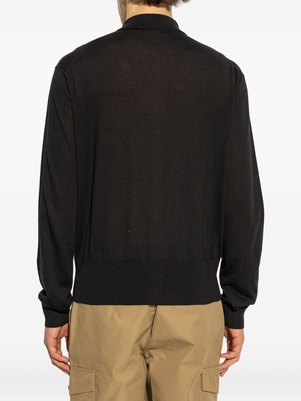Versace Men Cotton And Silk Cardigan VERSACE
